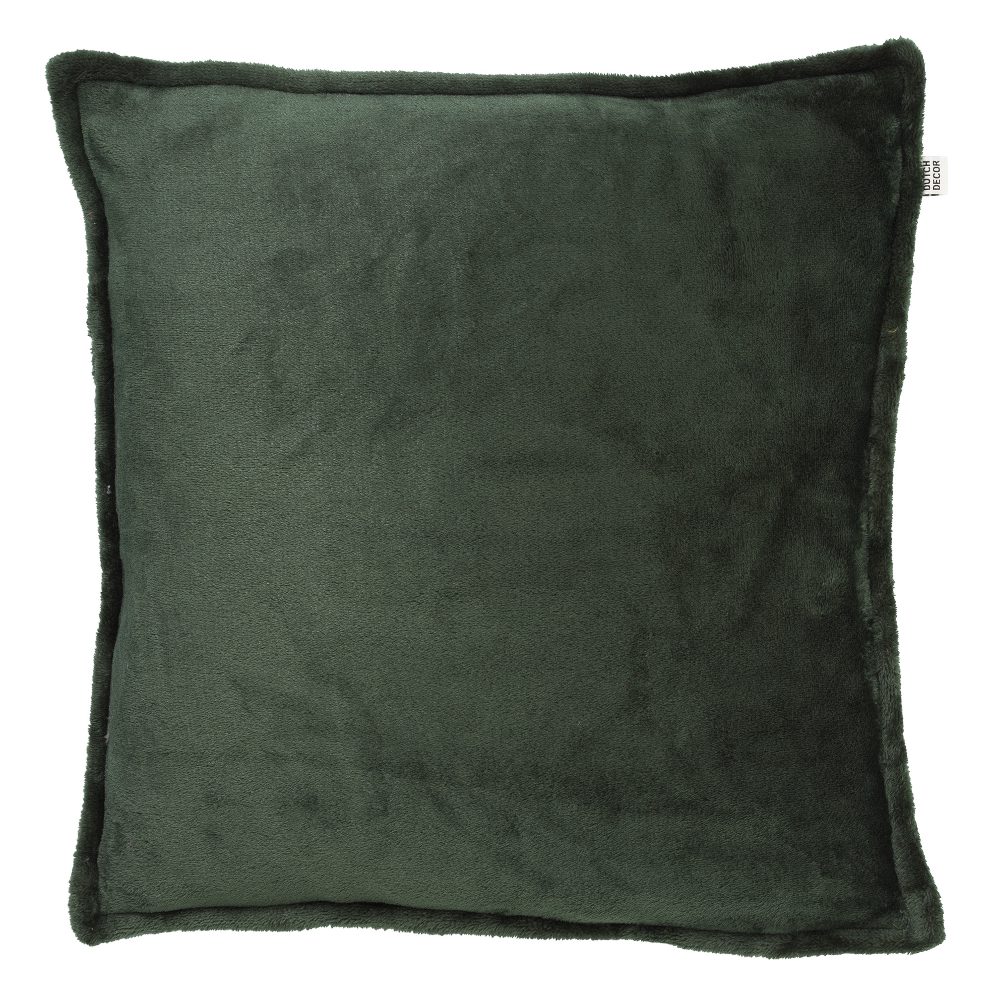 CILLY - Sierkussen van fleece Mountain View 45x45 cm - groen