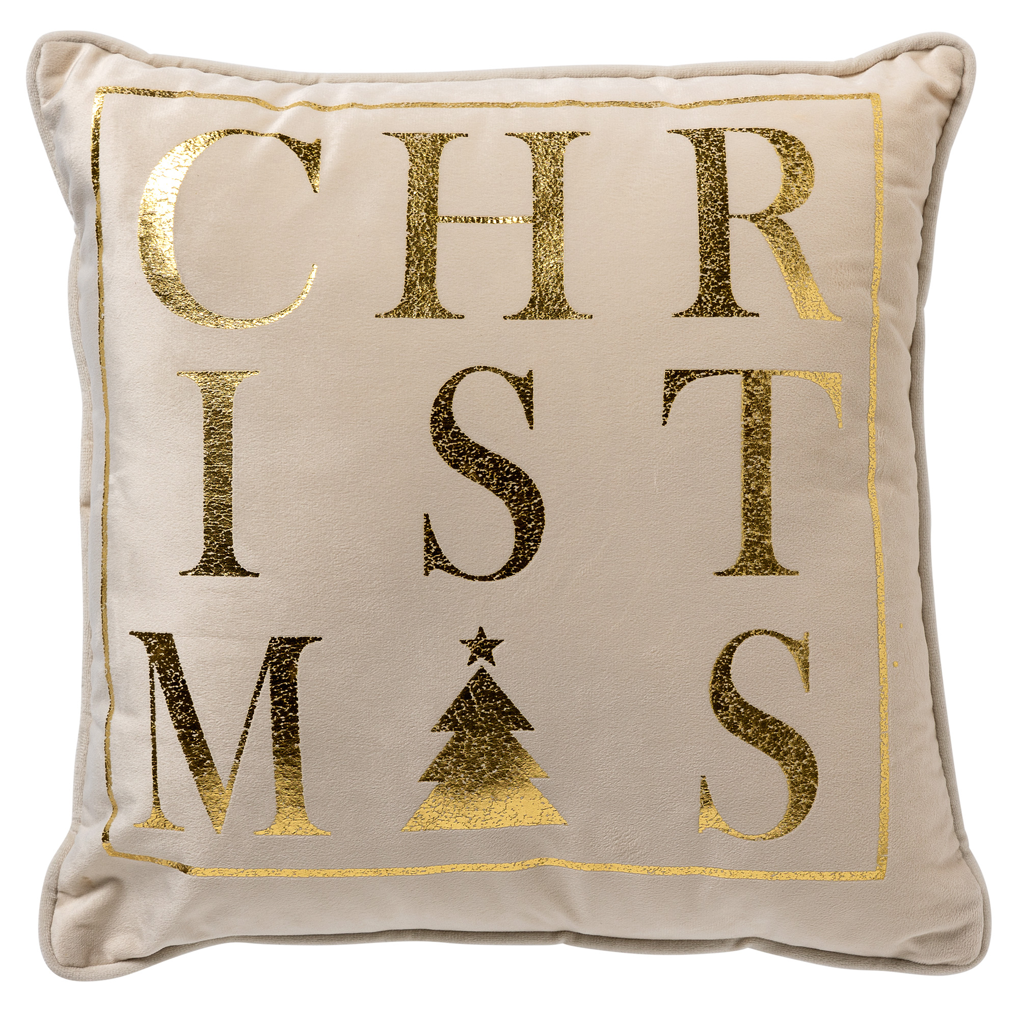 Cushion Christmas 45x45 White