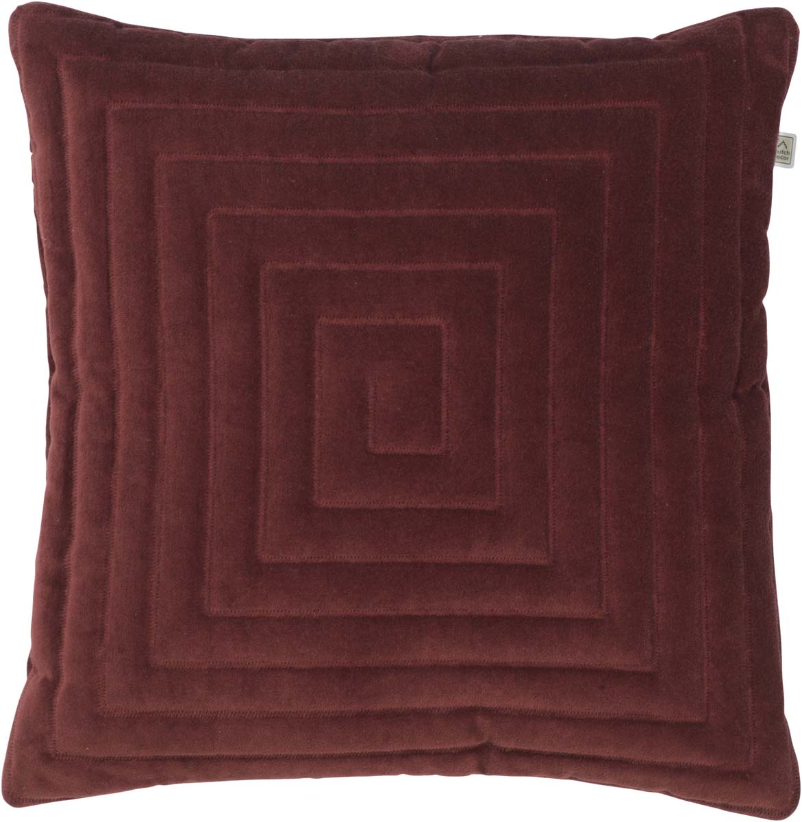 Cushion Bronno 45x45 cm Bordeaux