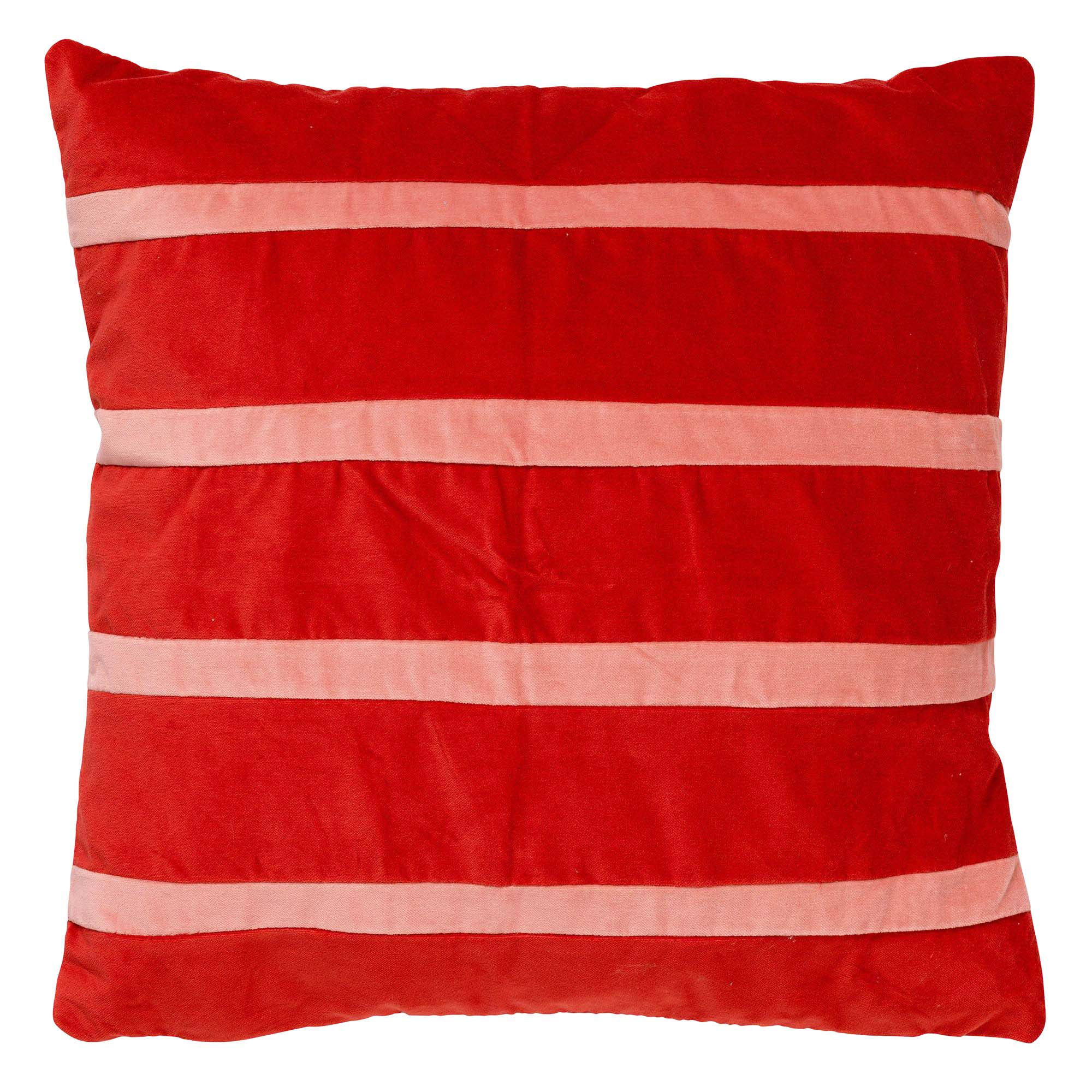 PEMM - Coussin en velours Aurora Red 45x45 cm 