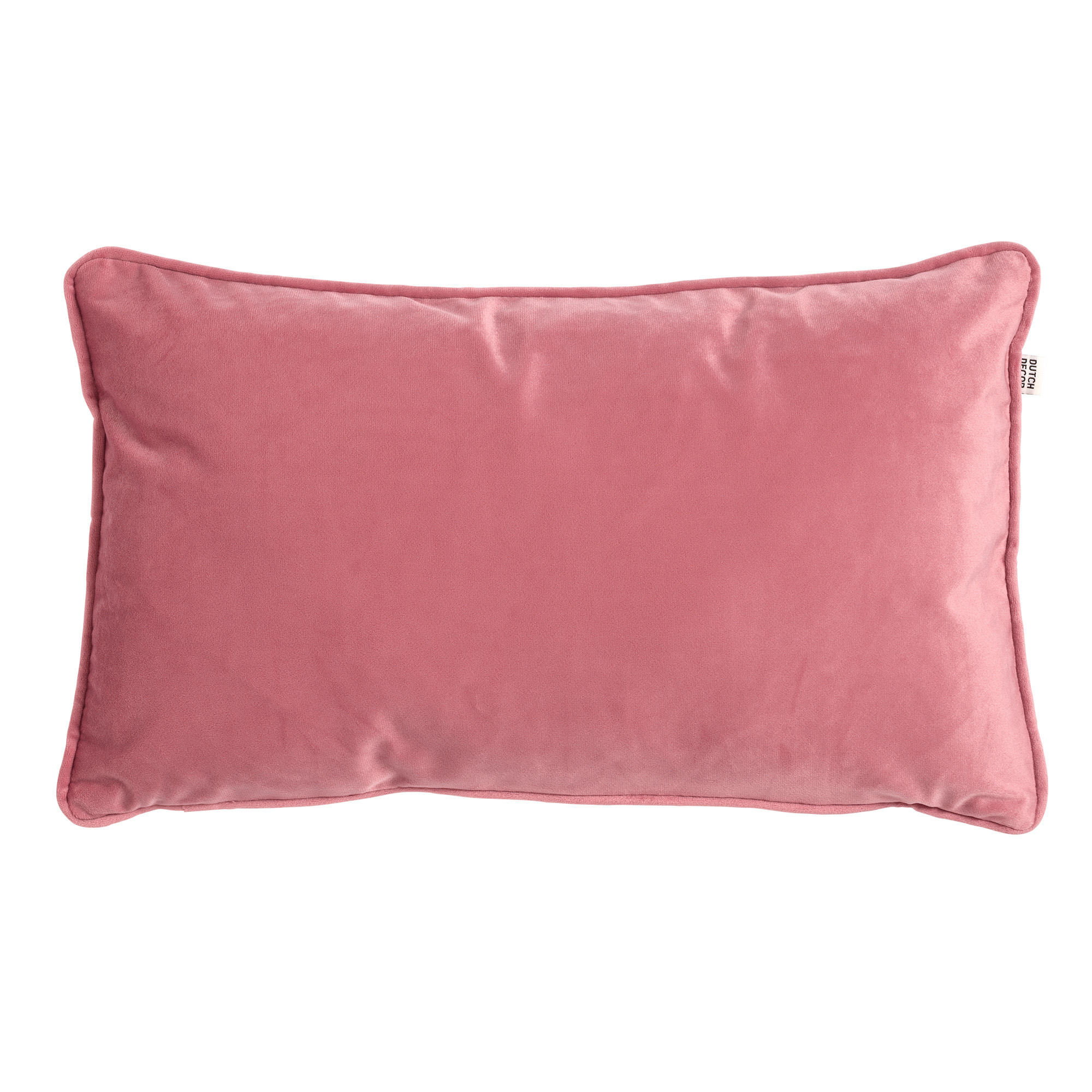 FINN - Sierkussen 30x50 cm - Dusty Rose - roze - velvet lendekussen