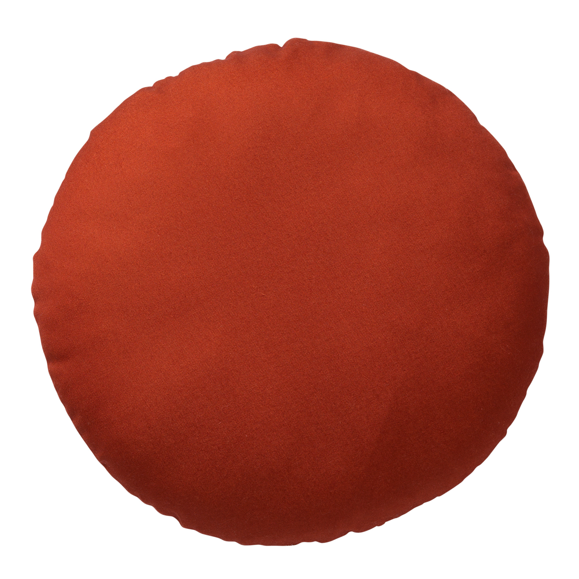 SOL - Outdoorkissen Ø40 cm - wasserabweisend und UV-beständig - Potters Clay - orange