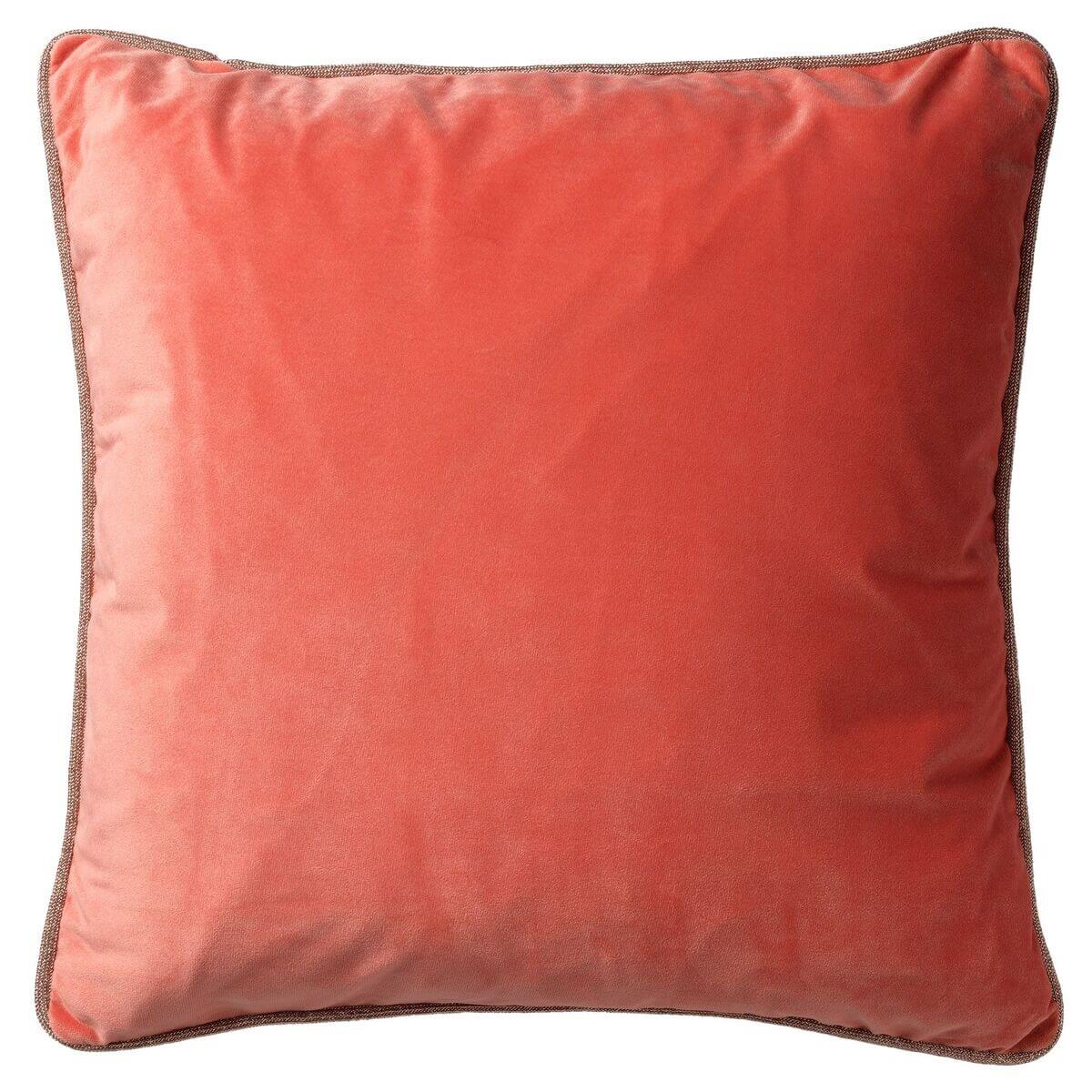 FINN - Coussin en velours Coral 45x45 cm 