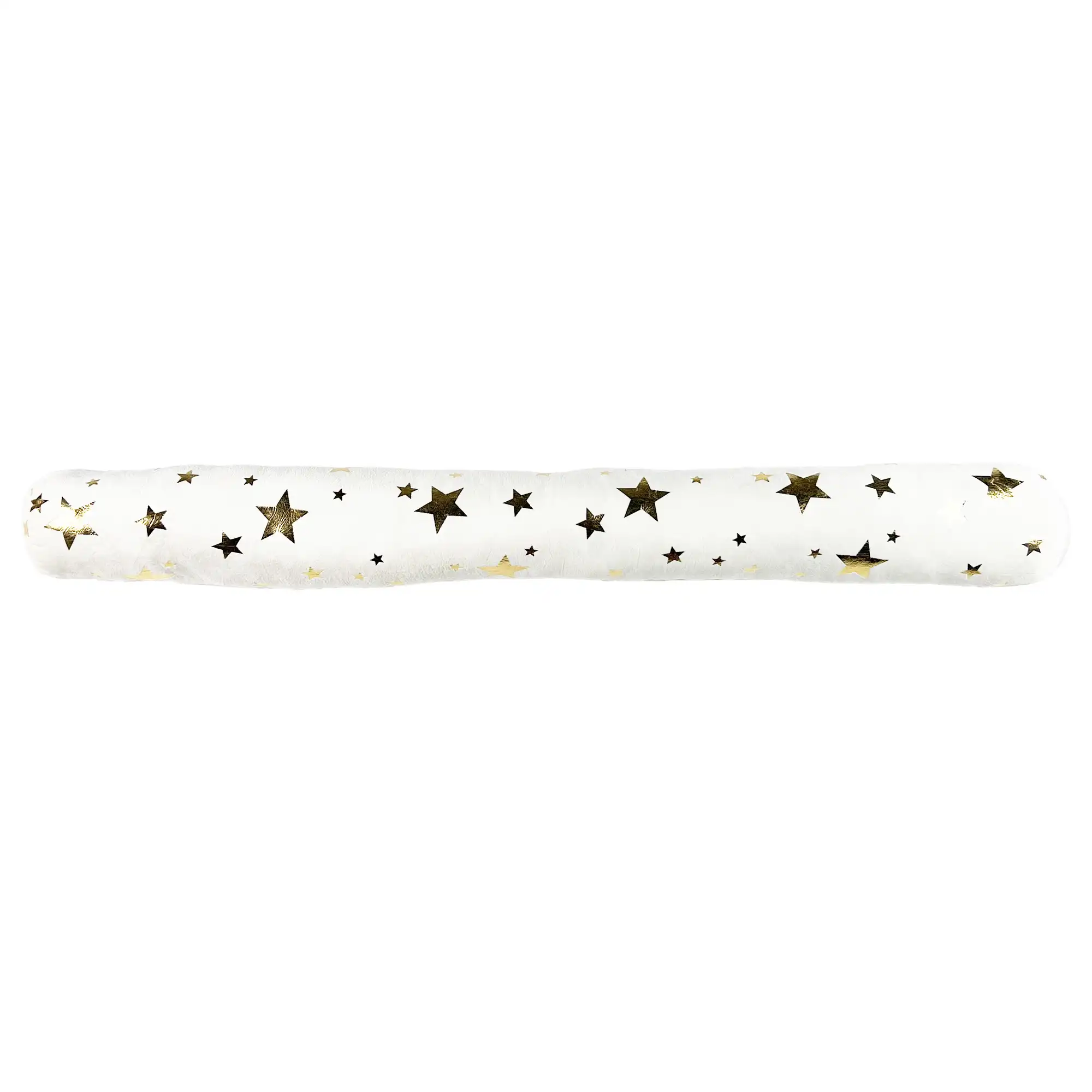 STARS - Tochtstopper 90x10 cm - Tochtrol met sterren - Whisper White