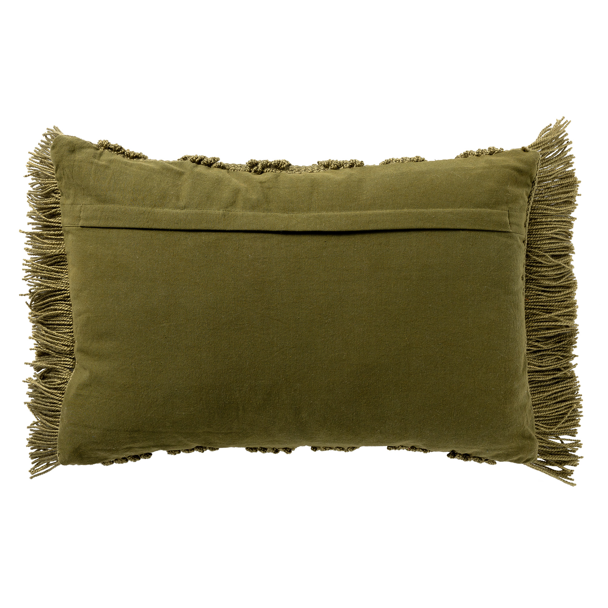 ODIN - Housse de coussin 40x60 cm 90% polyester recyclé - unie - Eco Line  collection - Olive Branch - vert