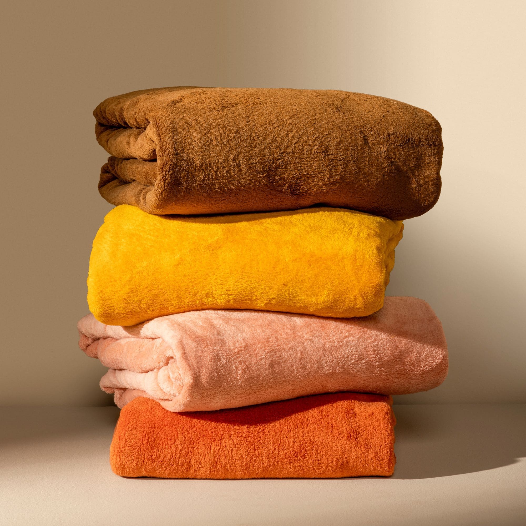 BILLY - Plaid 150x200 cm - flannel fleece - superzacht - Muted Clay - roze