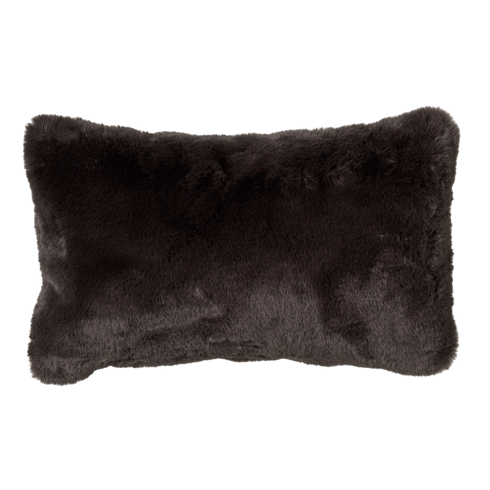 ZAYA - Coussin unicolore 30x50 cm Raven