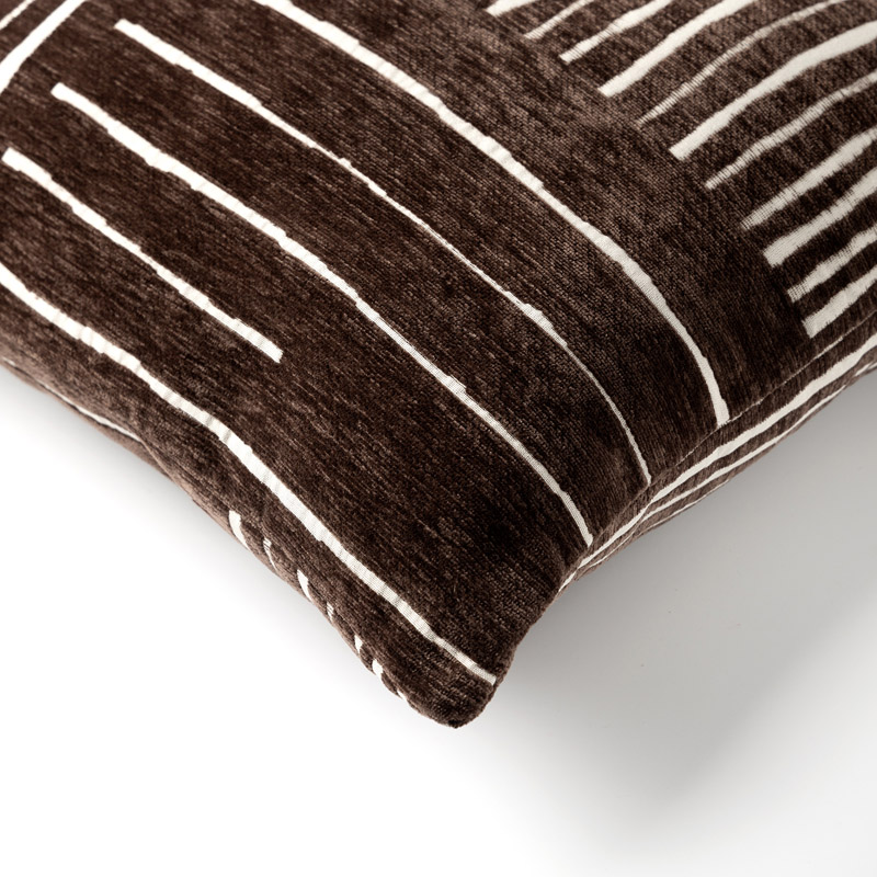 STEF - Coussin 45x45 cm - Chocolate Martini