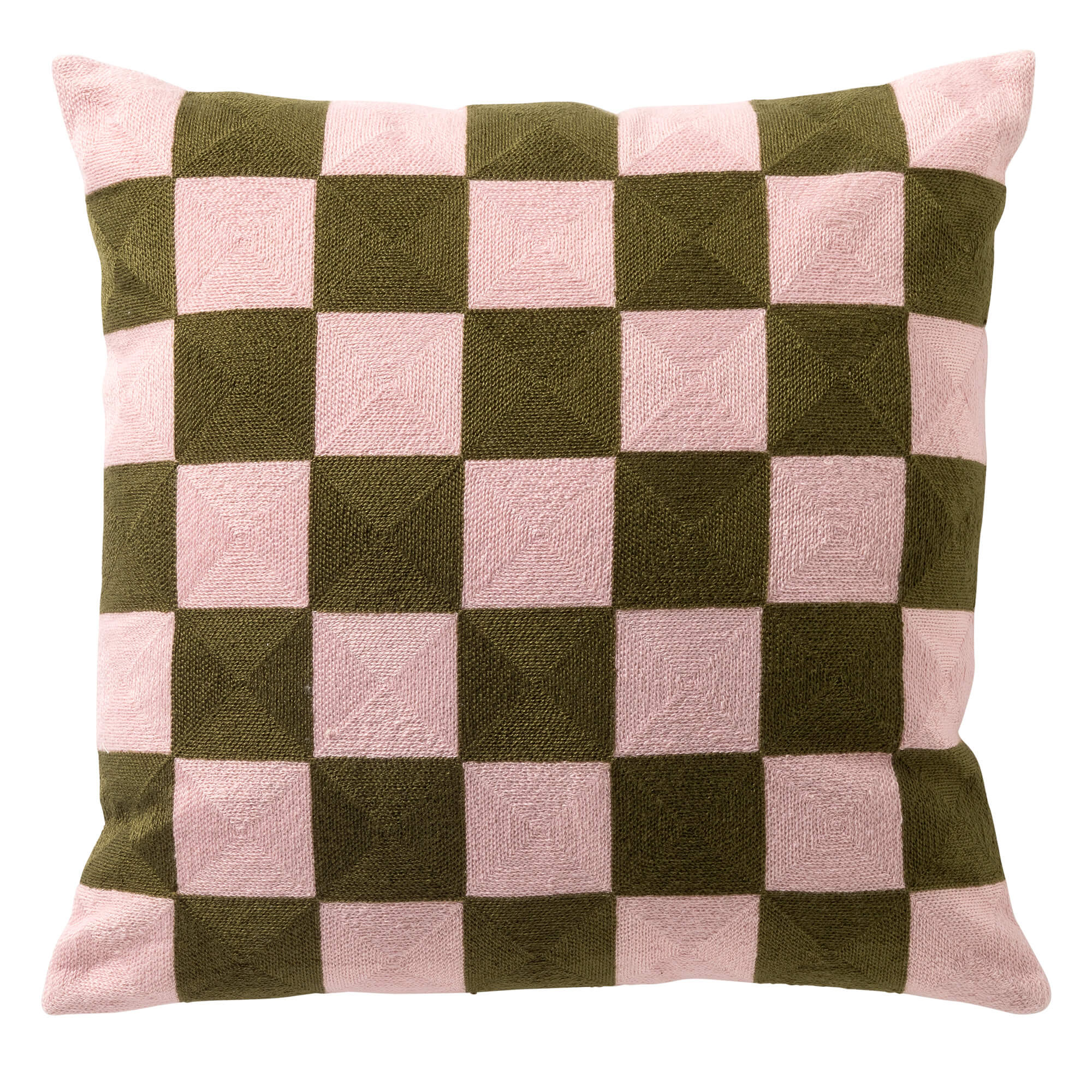 CRISTAL - Dekokissen 45x45 cm - Chintz Rose - rosa