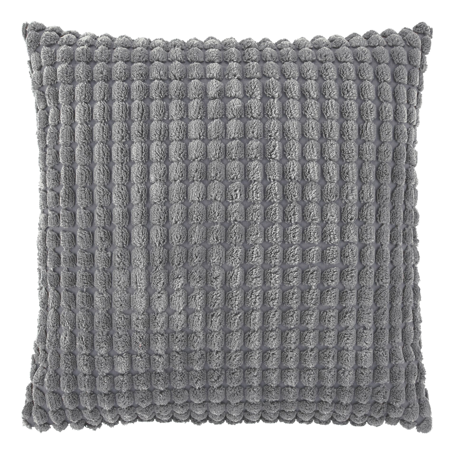 ROME - Kussenhoes Charcoal Gray 45x45 cm - grijs