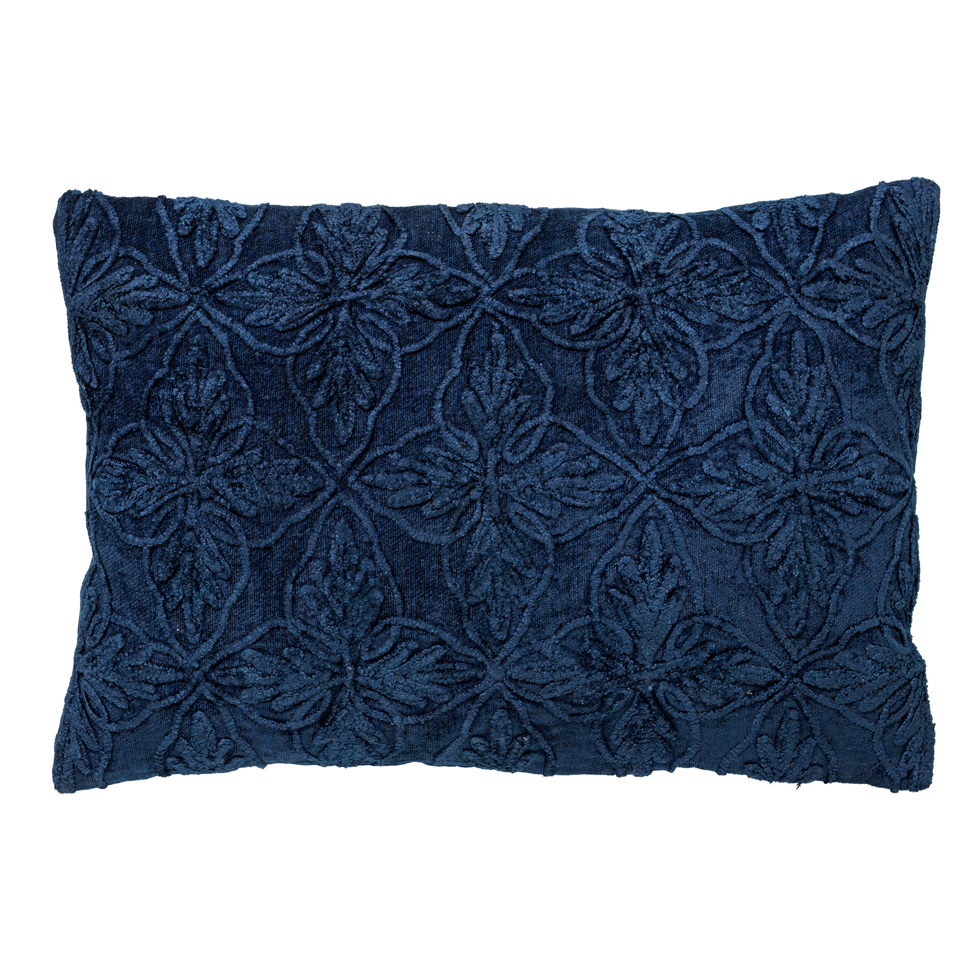 AMAR - Sierkussen van katoen 40x60 cm Insignia Blue - blauw