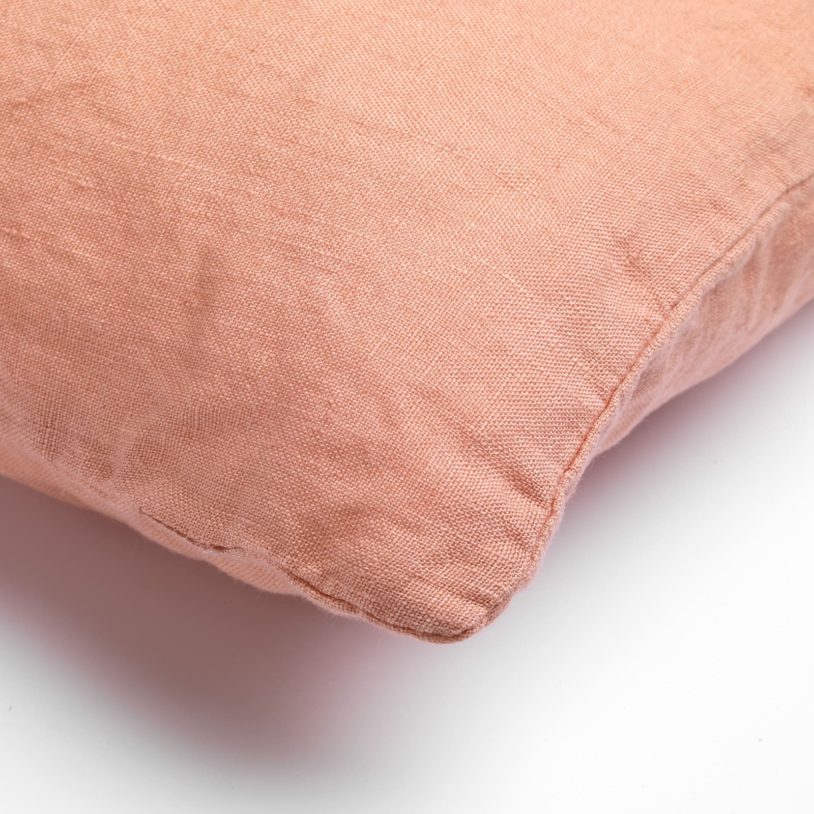 LINN - Coussin en lin Muted Clay 45x45 cm 