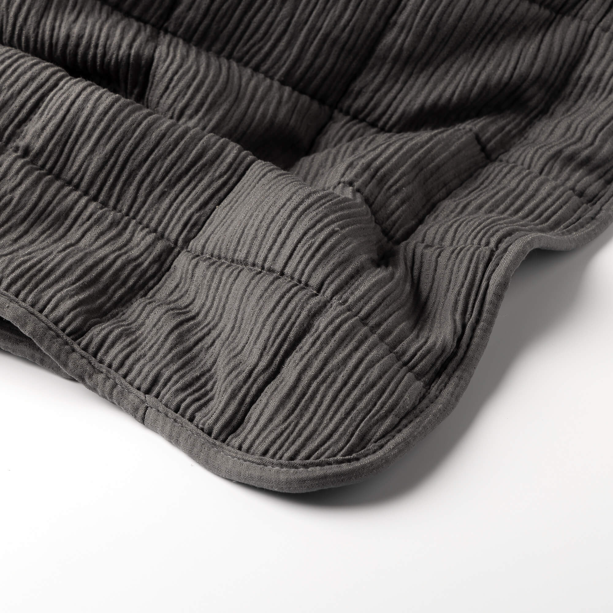REZA - Tagesdecke 240x260 cm - Charcoal Gray - grau