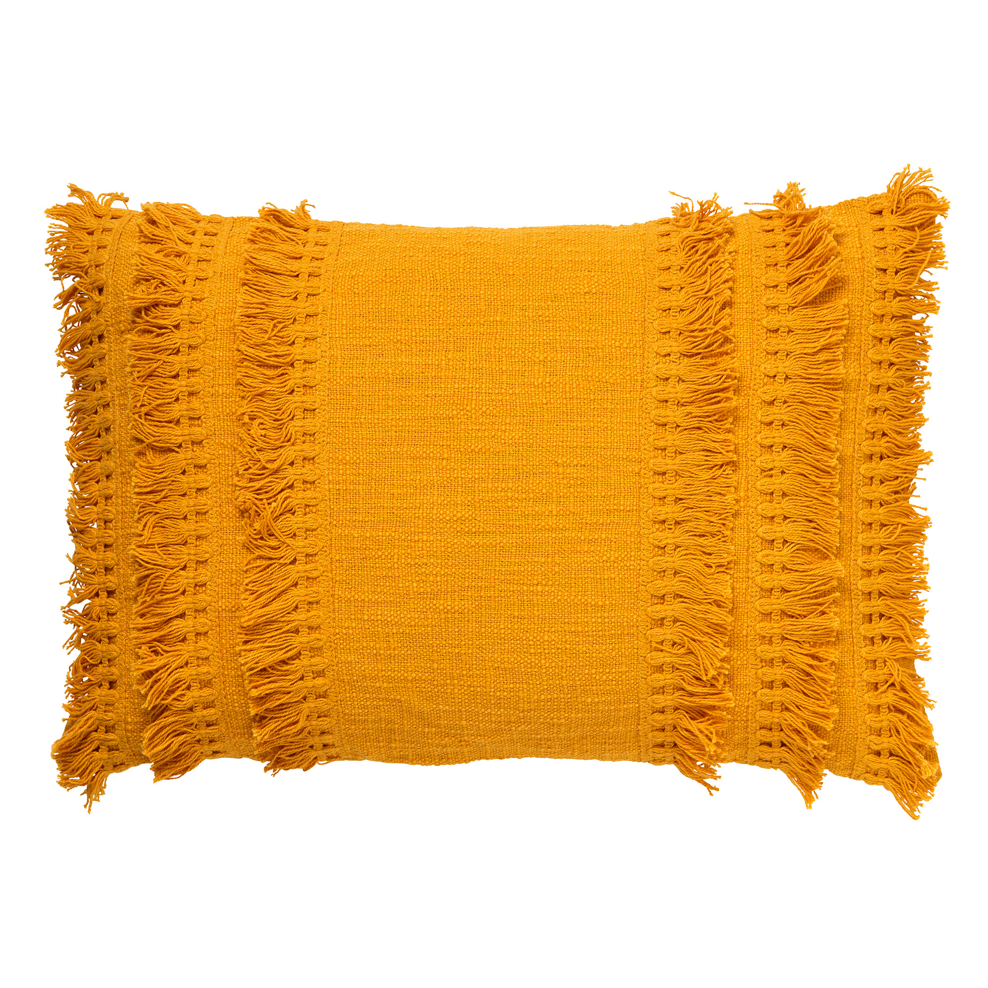 FARA - Cushion cover 40x60 cm Golden Glow - yellow-ochre