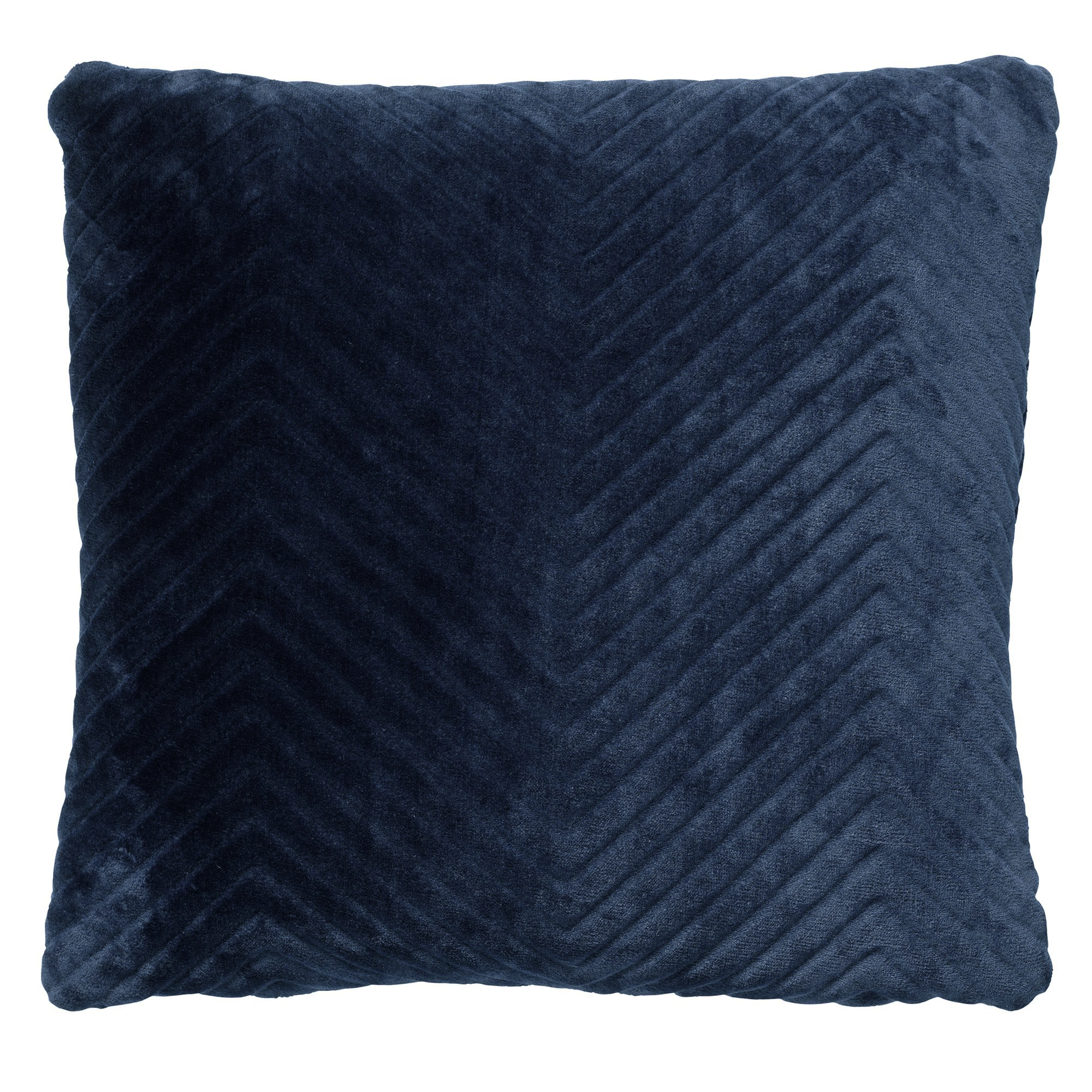ZICO - Kussenhoes zigzag 45x45 cm Insignia Blue - blauw - superzacht