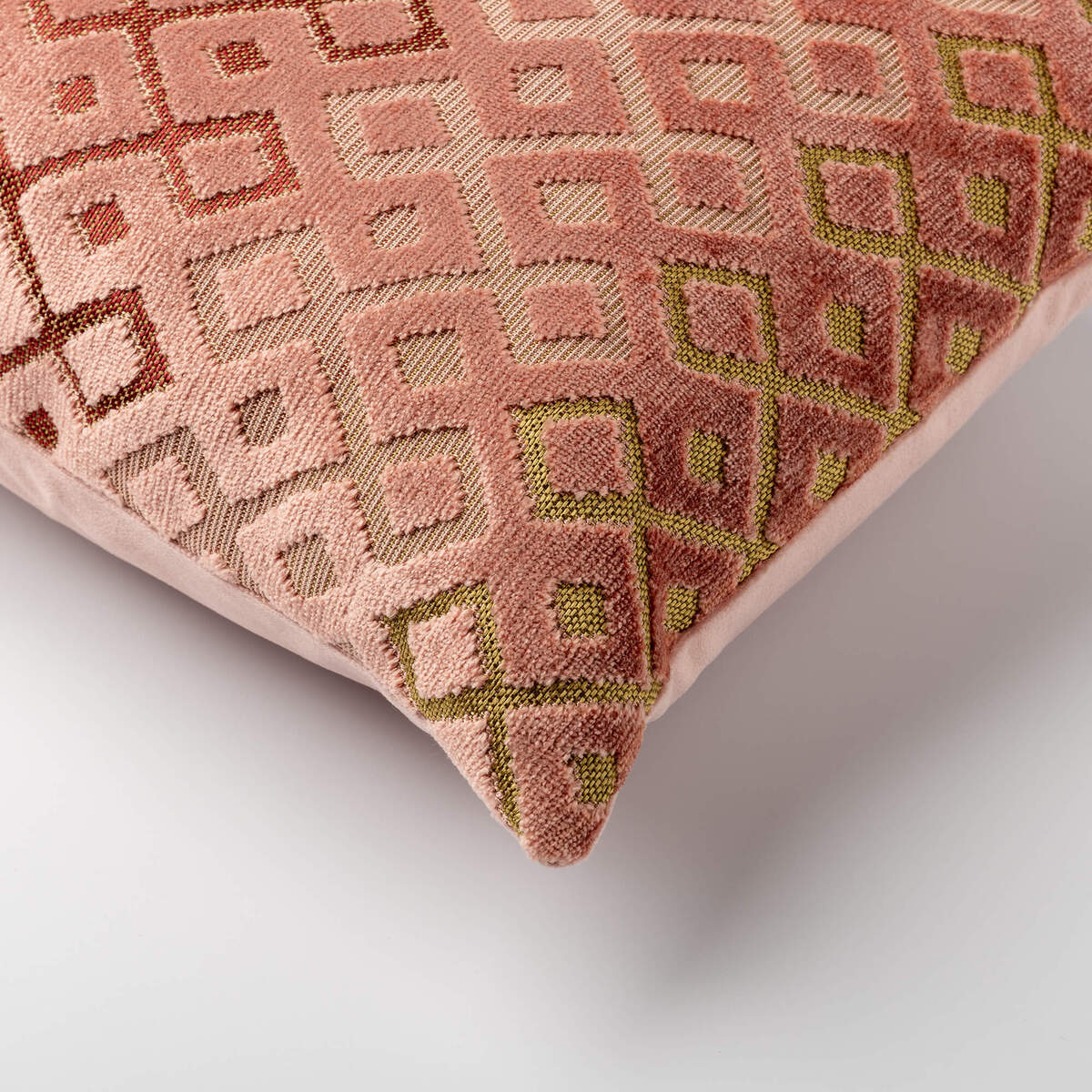 VITA - sierkussen 30x50 cm - Rose Tan - roze