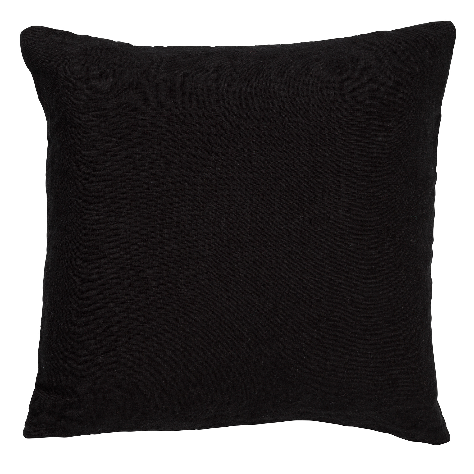 LINN - Cushion cover 45x45 cm Raven - black 
