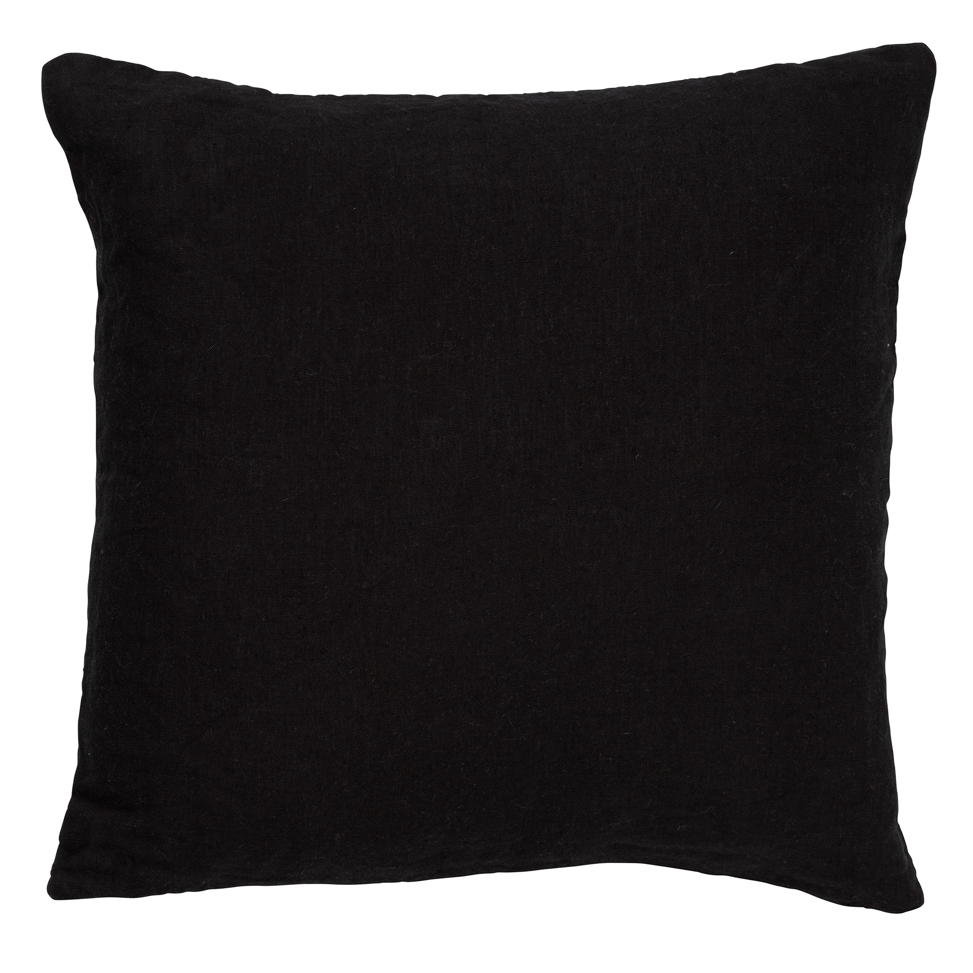 LINN - Housse de coussin en lin Raven  45x45 cm 