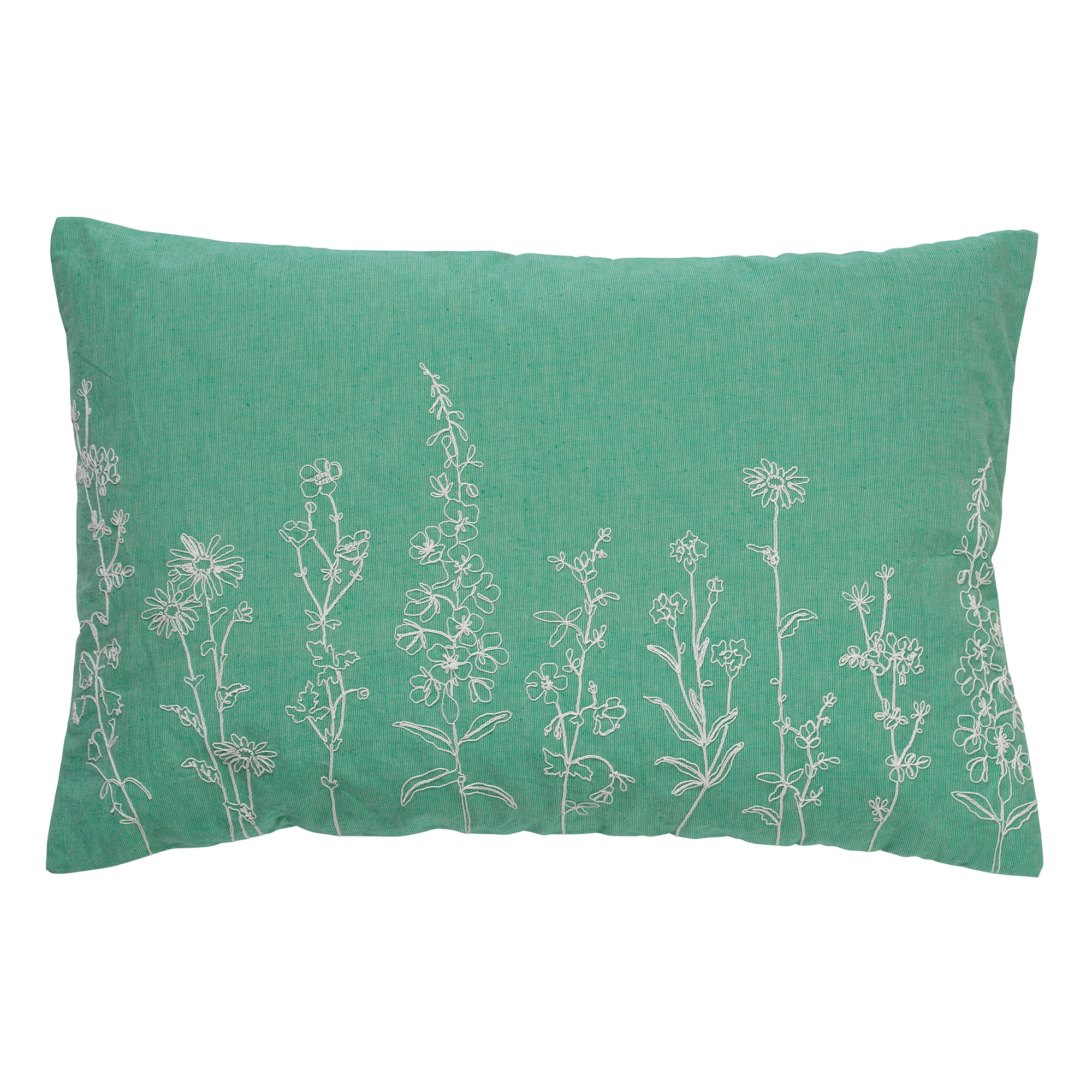 MADELIN - Cushion 40x60 cm Beveled Glass - green