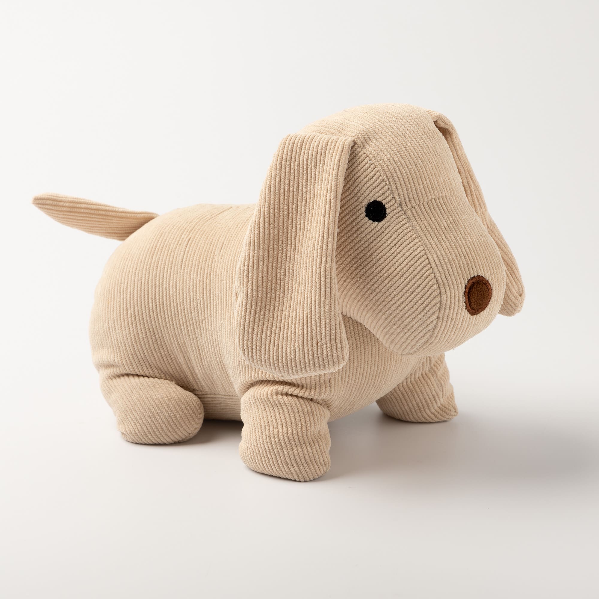 LOWE - Door Stop 25x13x17 cm - Bleached Sand - beige