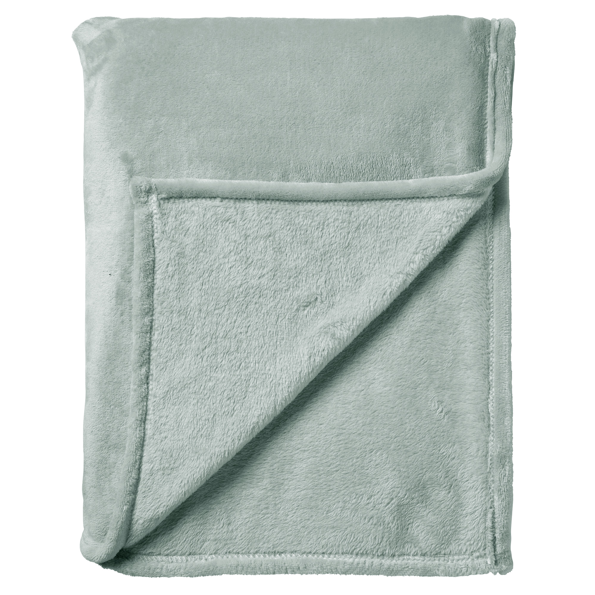 BILLY - Plaid flannel fleece 150x200 cm - Jadeite - groen - superzacht