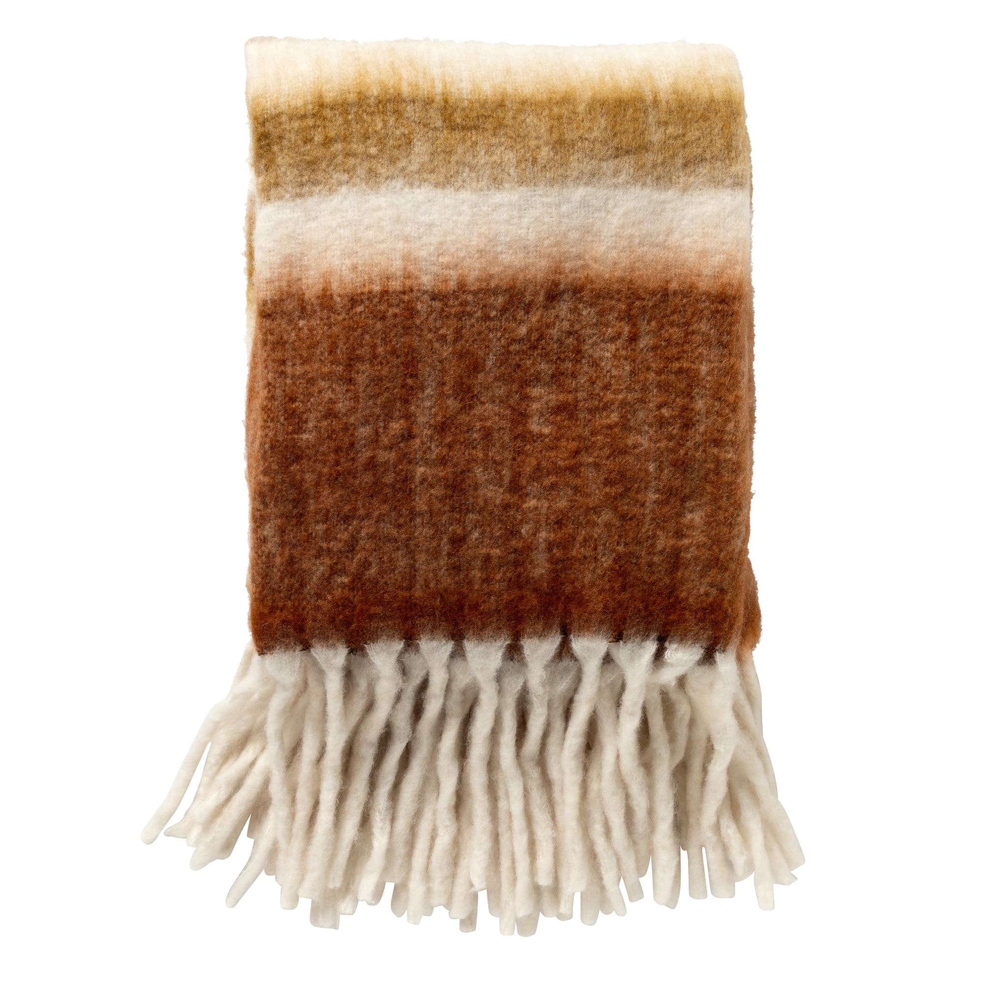LENARD - Plaid 130x170 cm - Potters Clay - orange