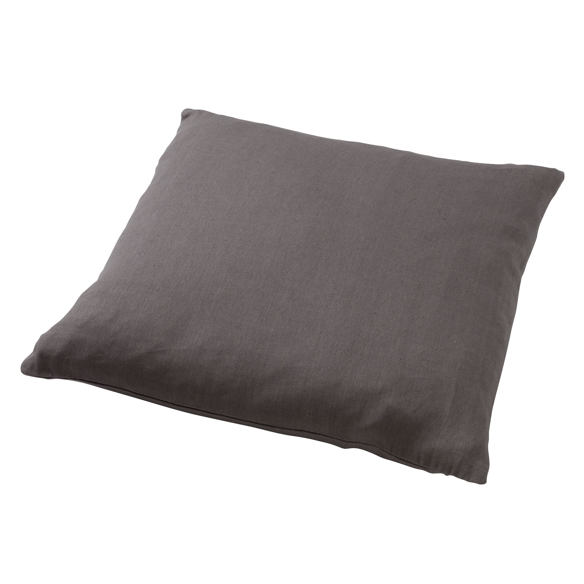 JAMES - Cushion 45x45 cm Charcoal Gray - anthracite