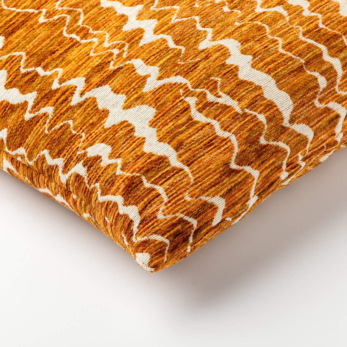 ERIN - Dekokissen 45x45 cm - Potters Clay - Orange 
