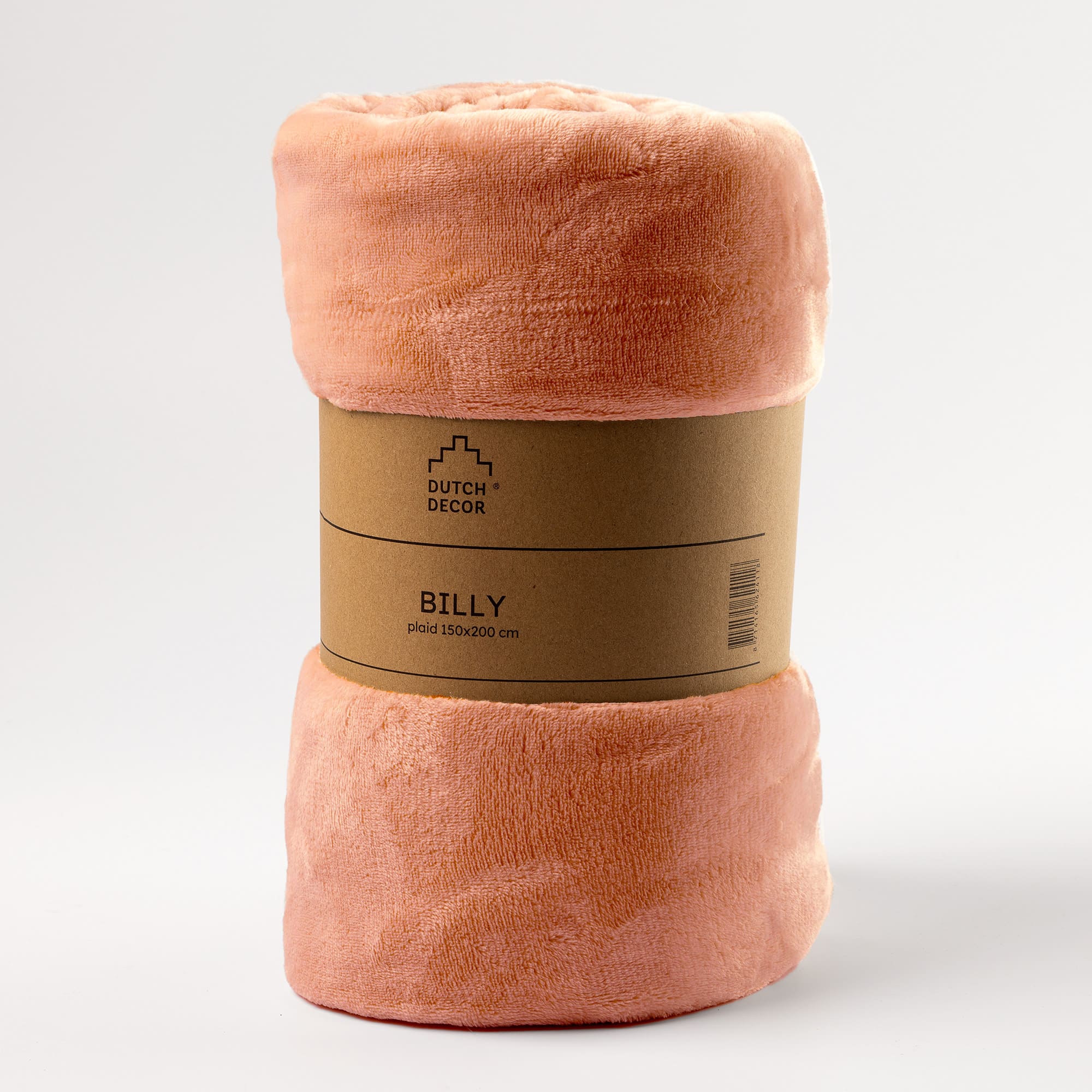 BILLY - Plaid 150x200 cm - flannel fleece - superzacht - Muted Clay - roze BILLY - Plaid 150x200 cm - flannel fleece - superzacht - Muted Clay - roze