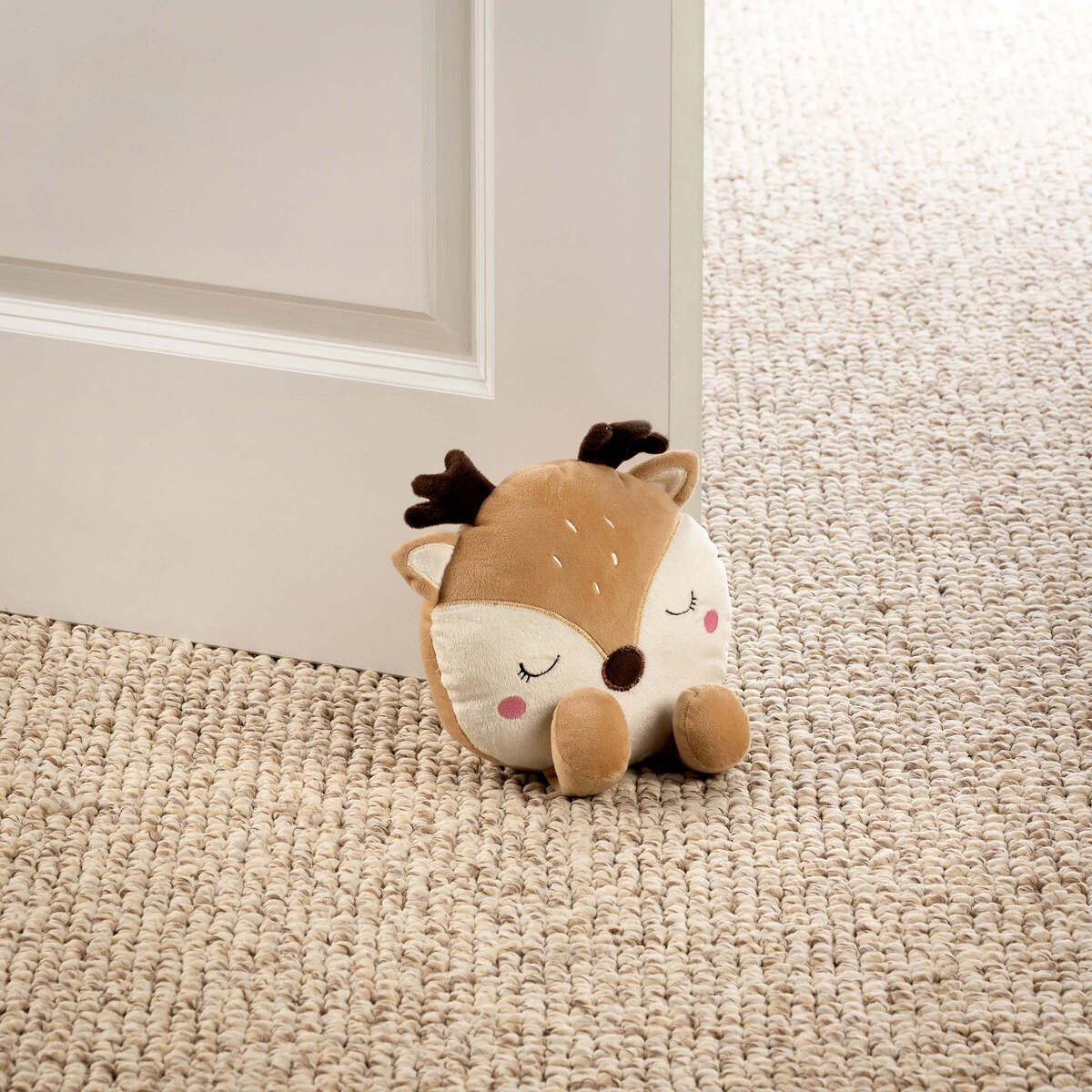 BAMBI - Door Stop 18x20 cm - Hazelnut - brown