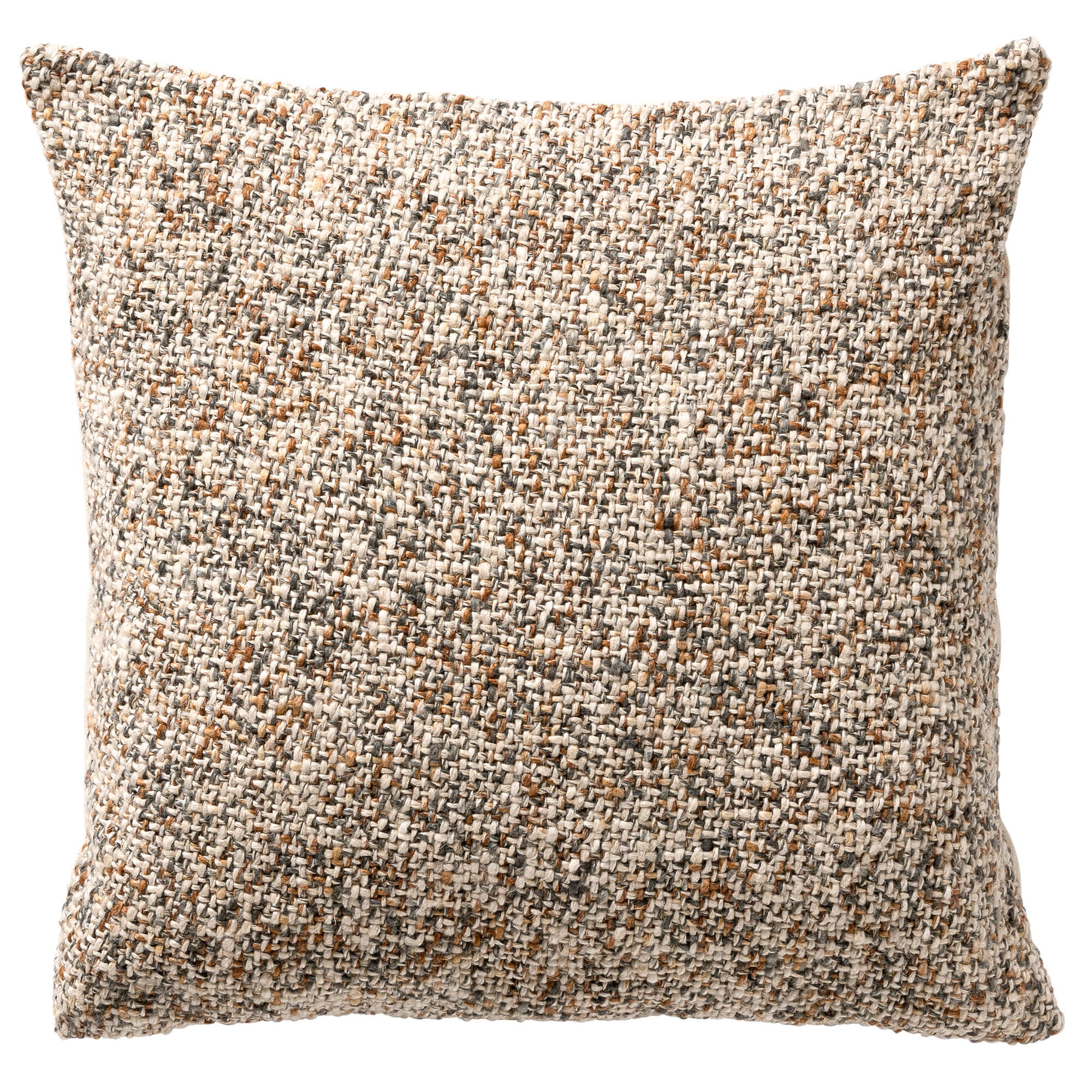 JOEY - Sierkussen 45x45 cm - Eco Line collectie - Charcoal Gray - antraciet