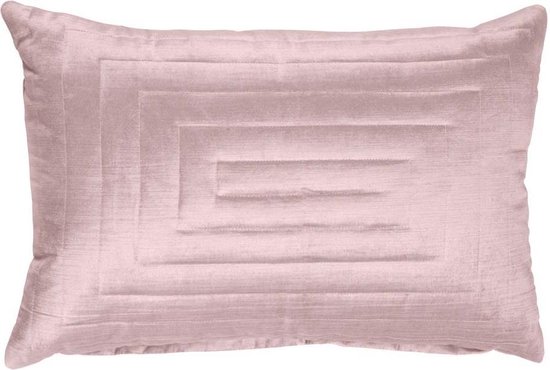 SQUARE PATTERNS - Sierkussen Walra 40x60 cm roze