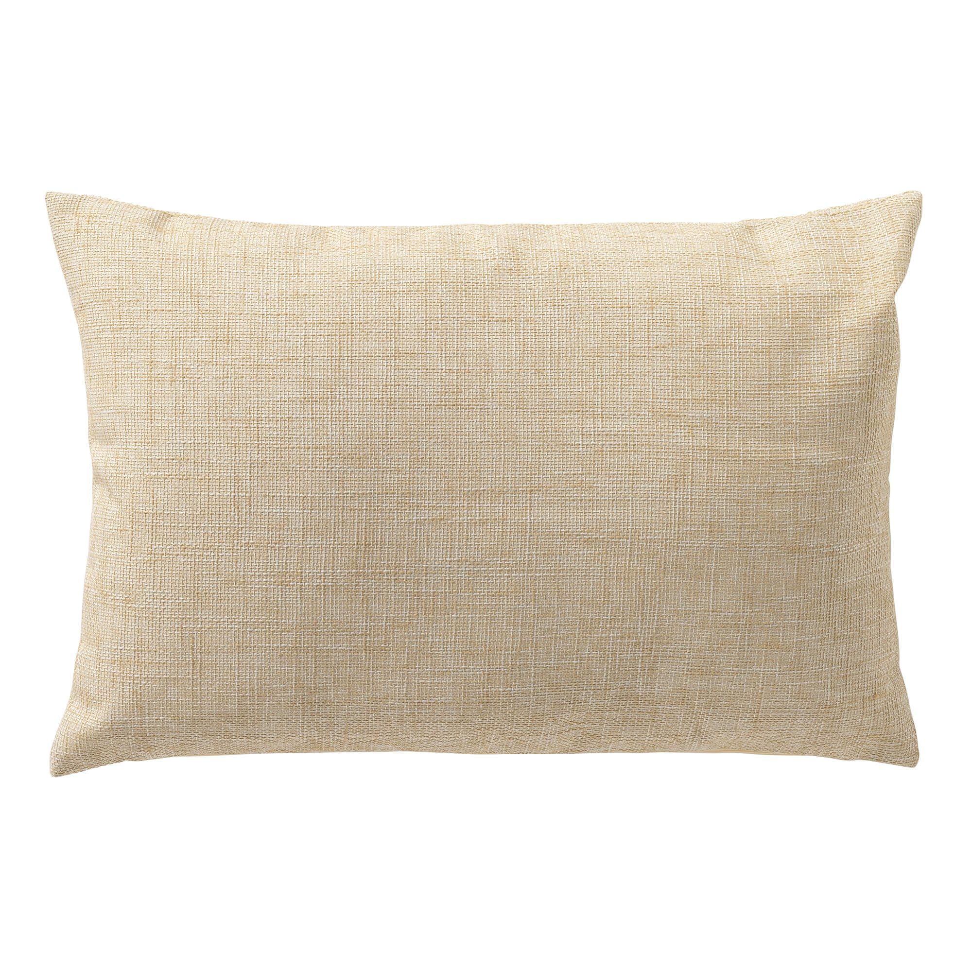 NERIDA - Outdoor Kussenhoes 40x60 cm - waterafstotend en uv-bestendig - Creme Brulee - beige