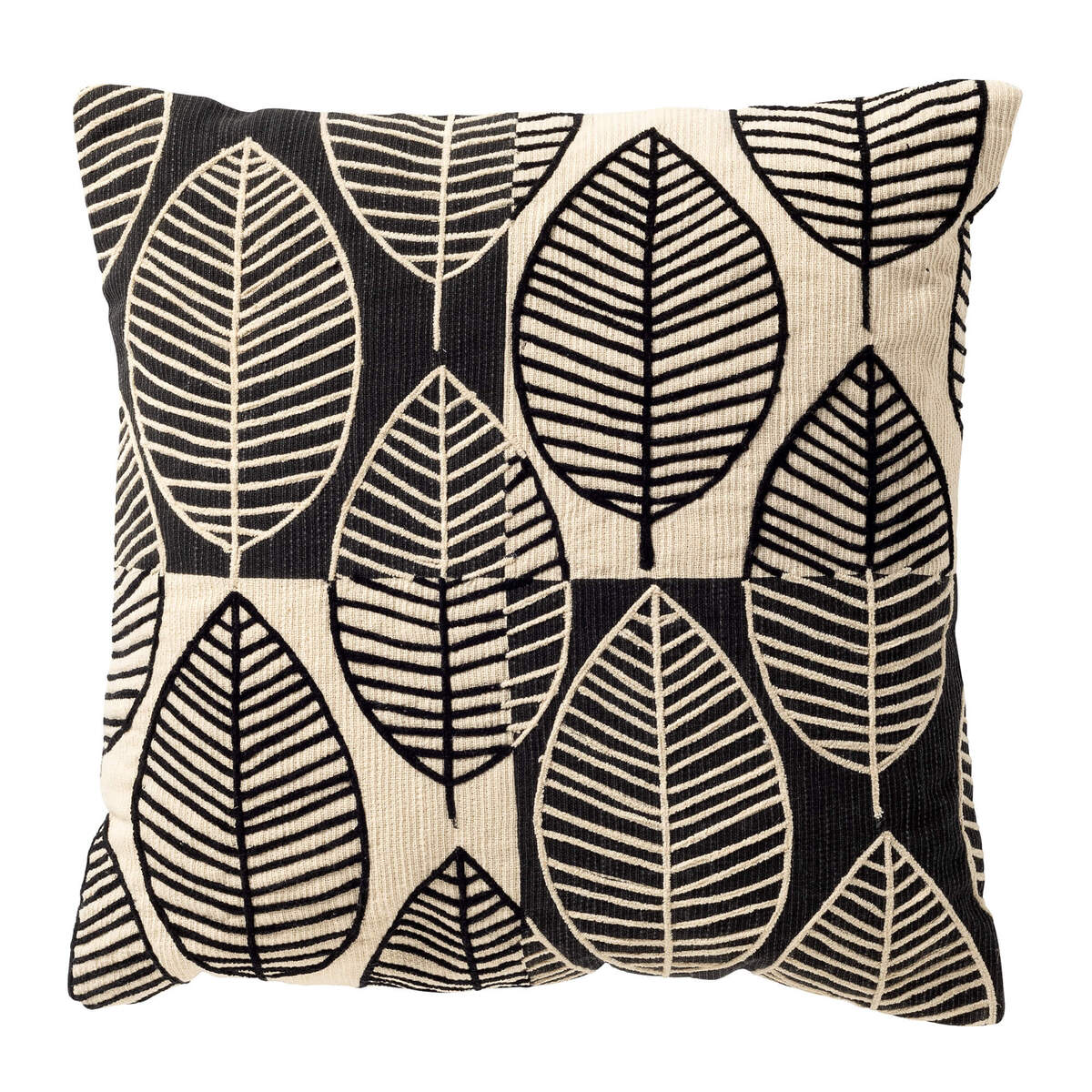 DAKOTA - Cushion 45x45 cm - Raven - Black 