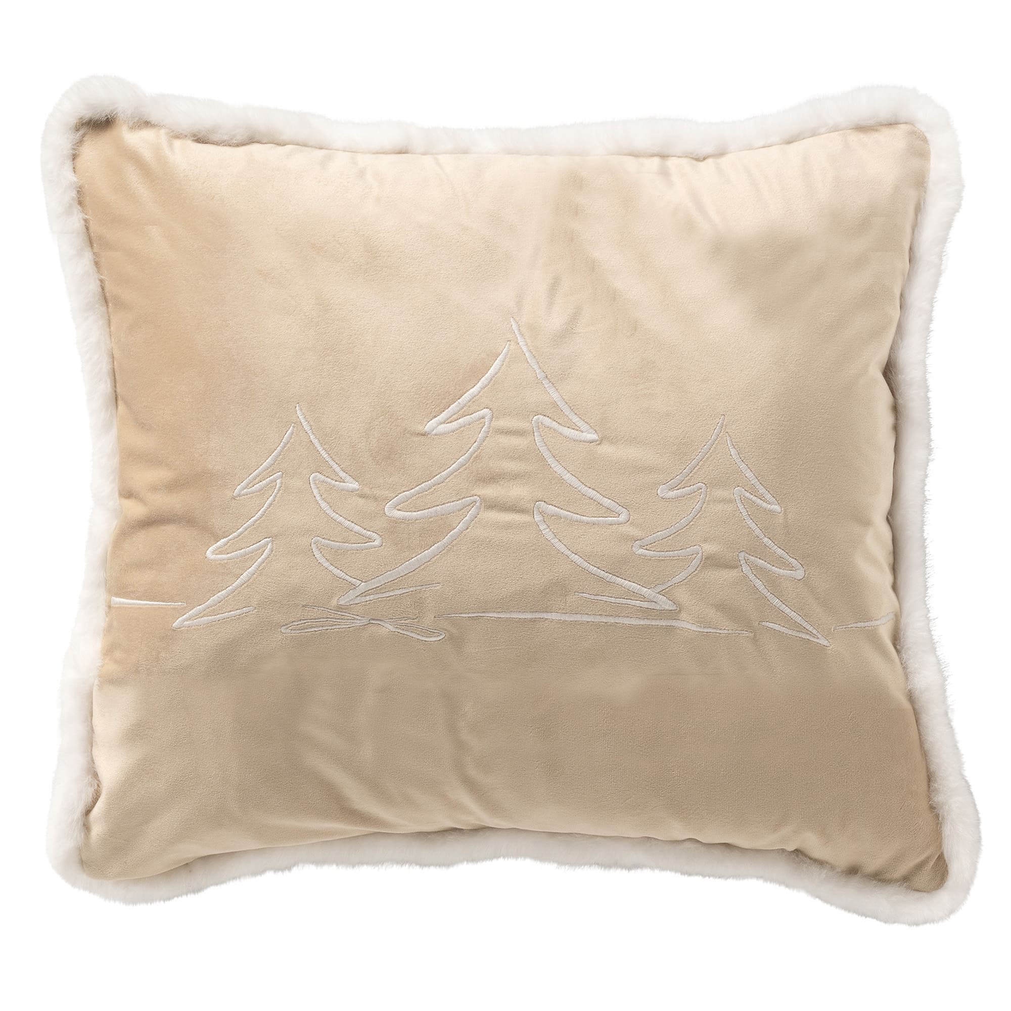 ARBRE - Coussin 45x45 cm - Bleached Sand