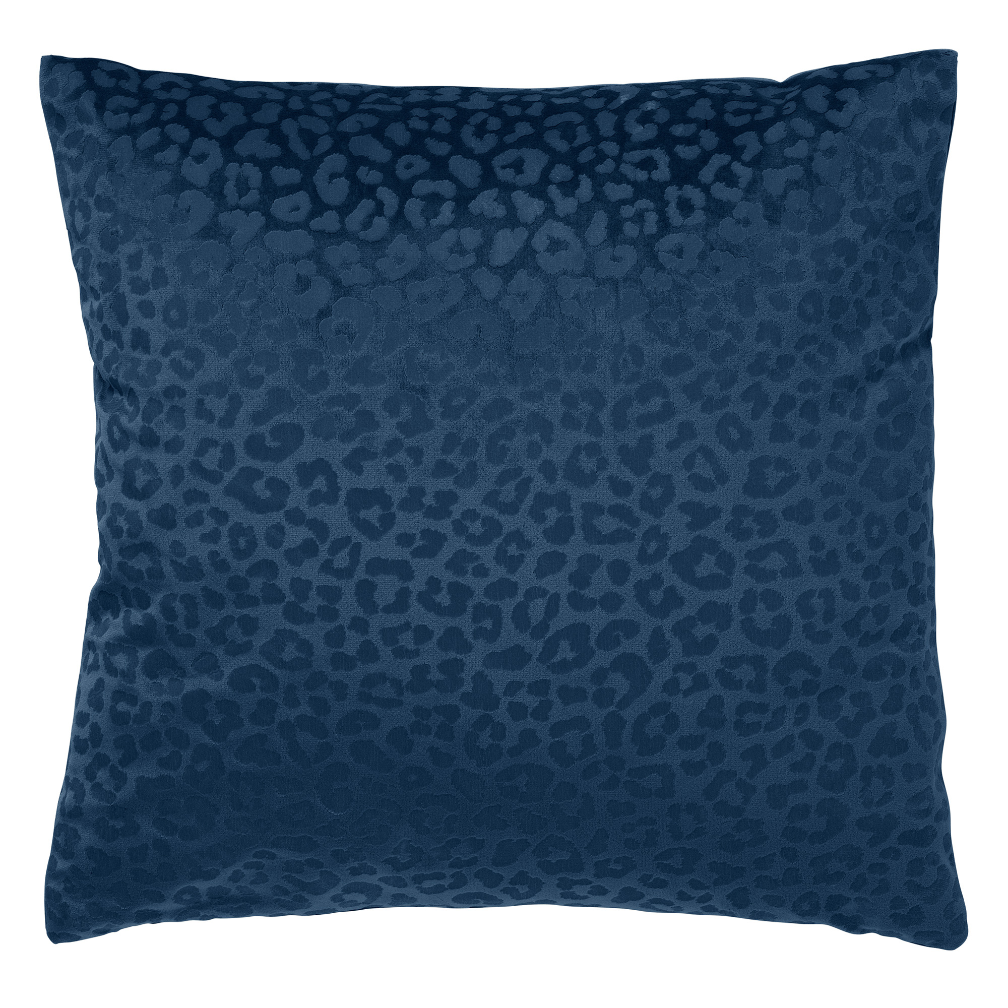 CHESSY - Cushion with animal print 45x45 cm Insignia Blue