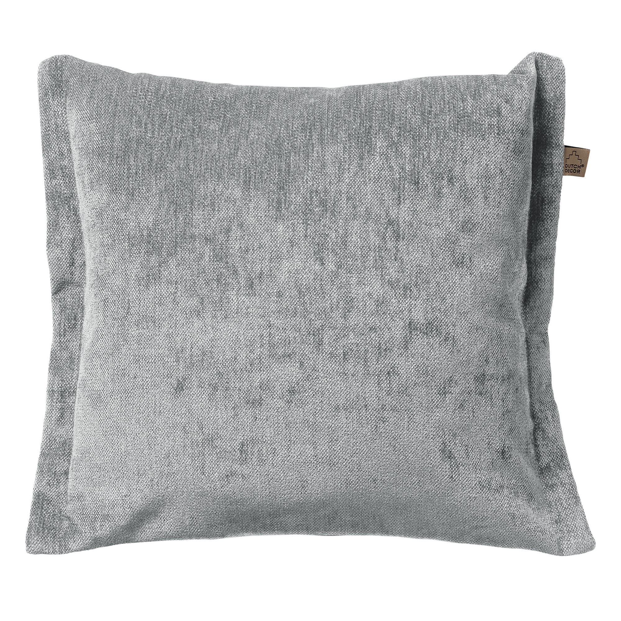 LEWIS - Cushion 45x45 cm - Micro Chip - grey