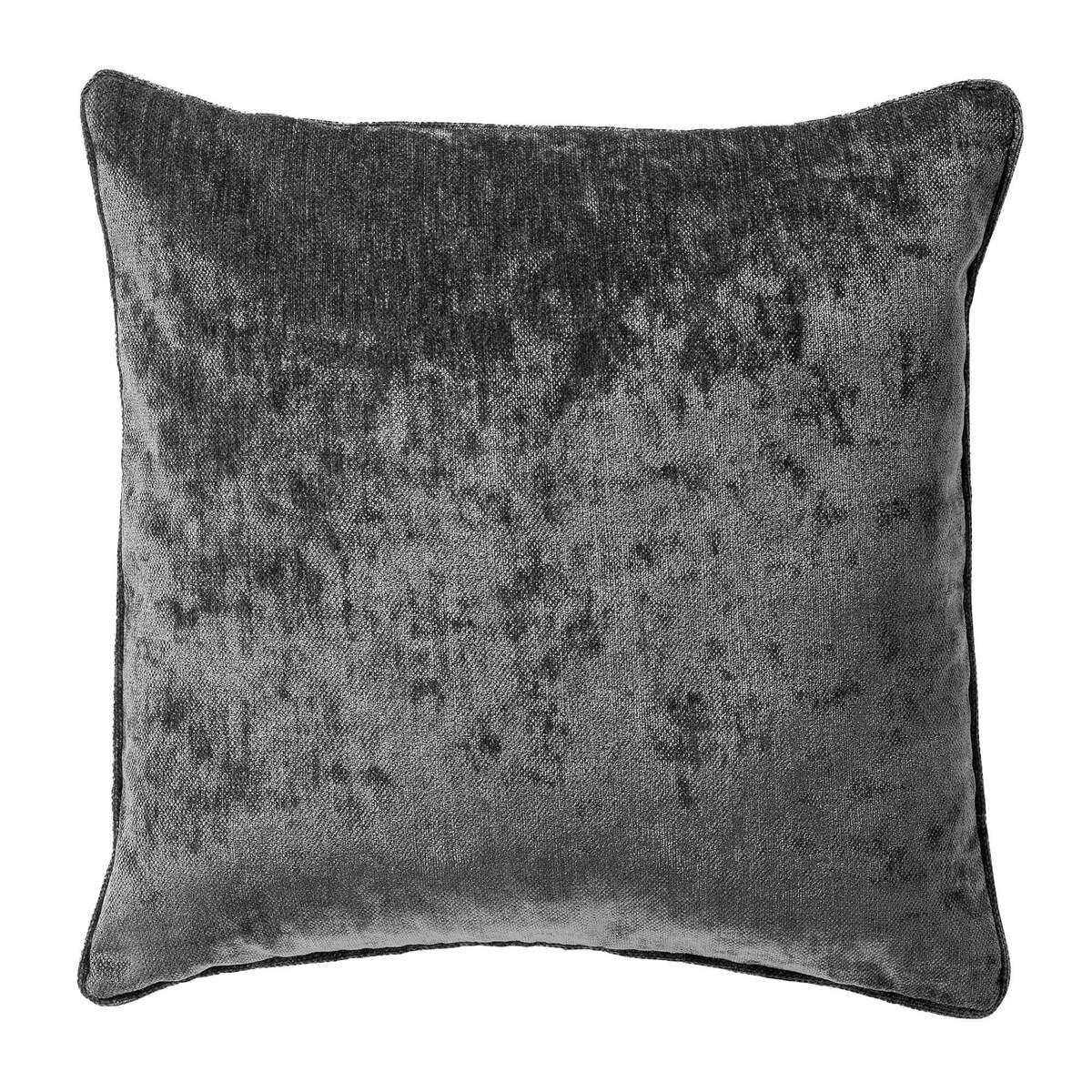 LEWY - Dekokissen 45x45 cm - Charcoal Gray - Grau
