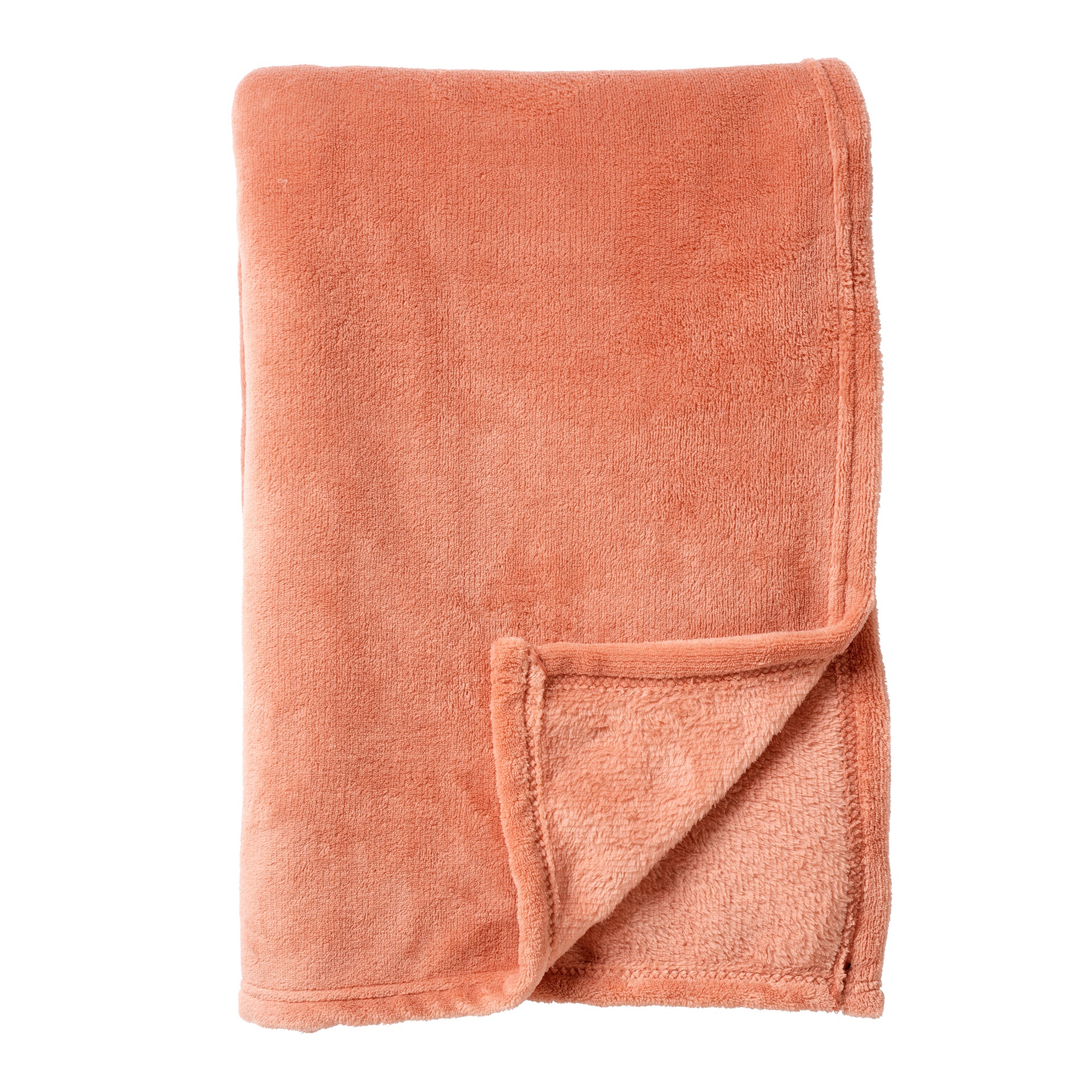 HARVEY - Wohndecke Fleece 150x200 cm - Muted Clay - rosa