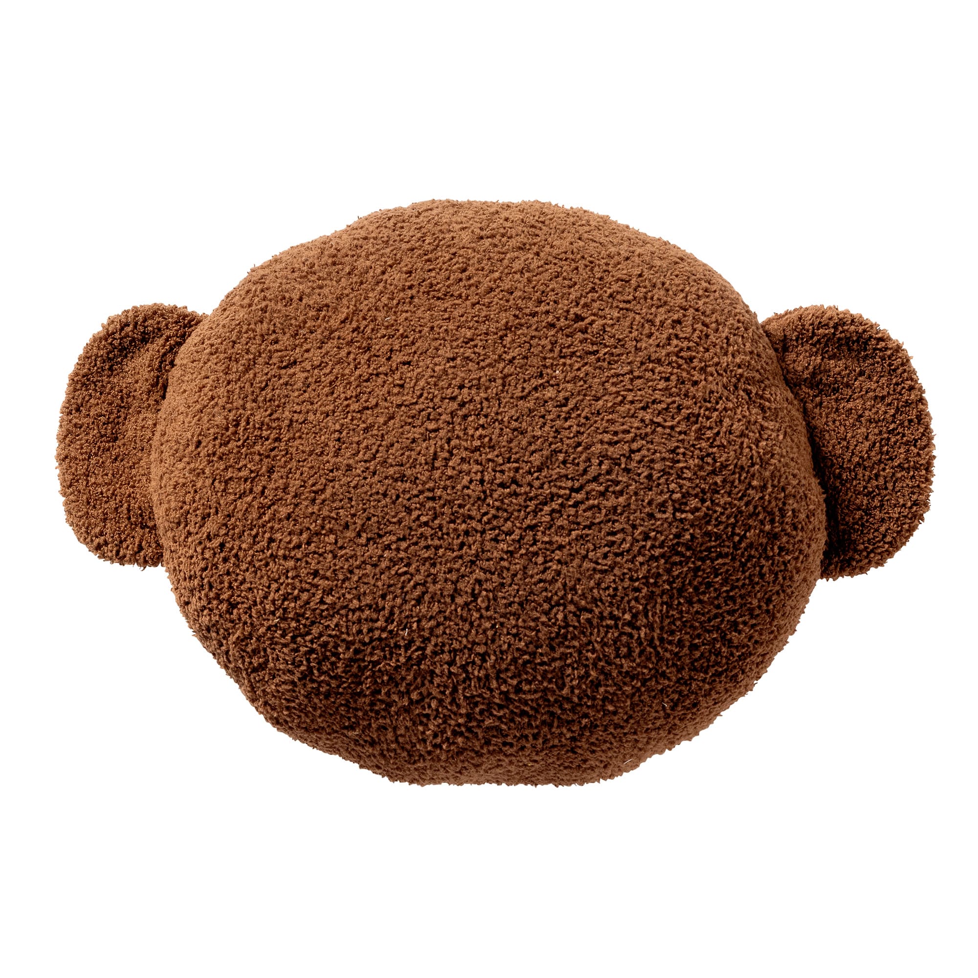 MONKEY - sierkussen Ø30 cm - rond - aap - Partridge - bruin