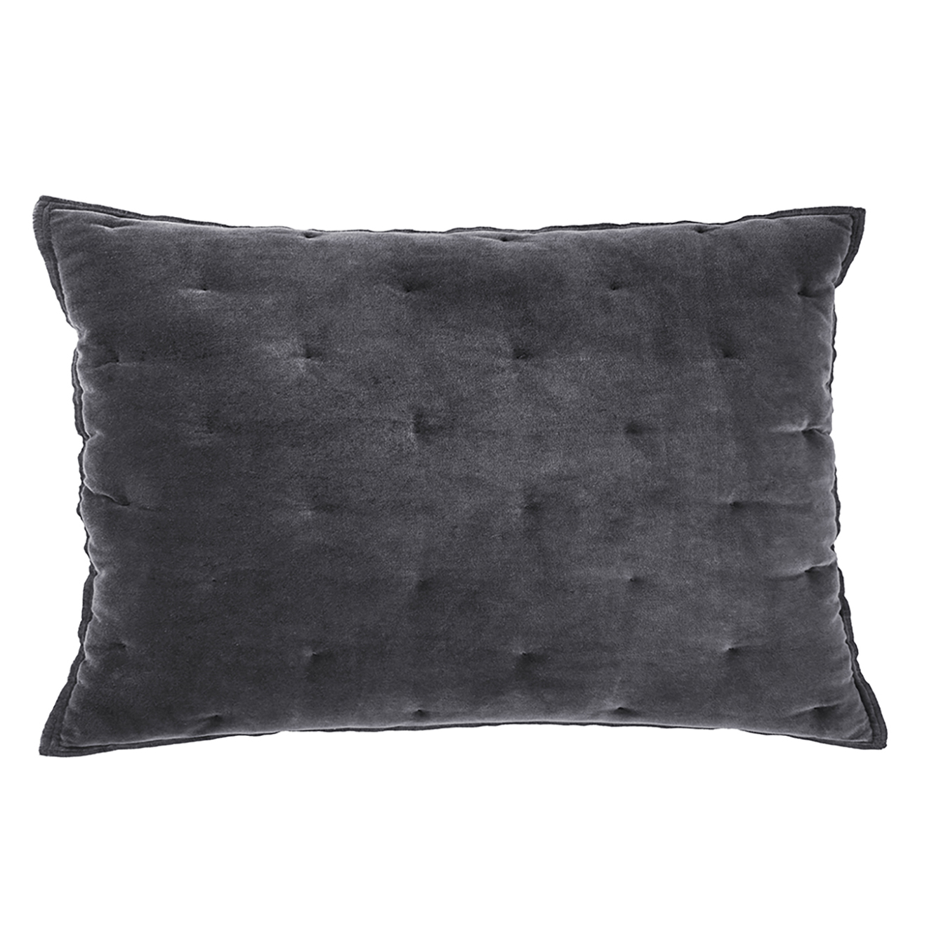 VELVET TOUCH -  Sierkussen Walra Velvet Touch 40x60 cm  Antraciet