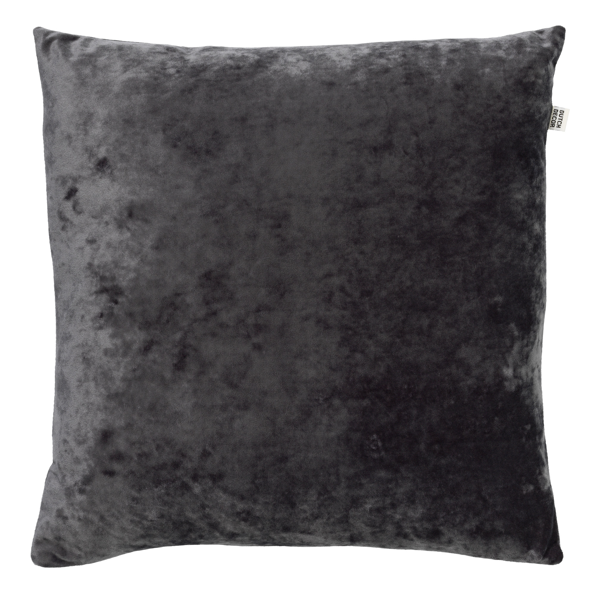 SKY - Housse de coussin en velours Charcoal Gray 45x45 cm 