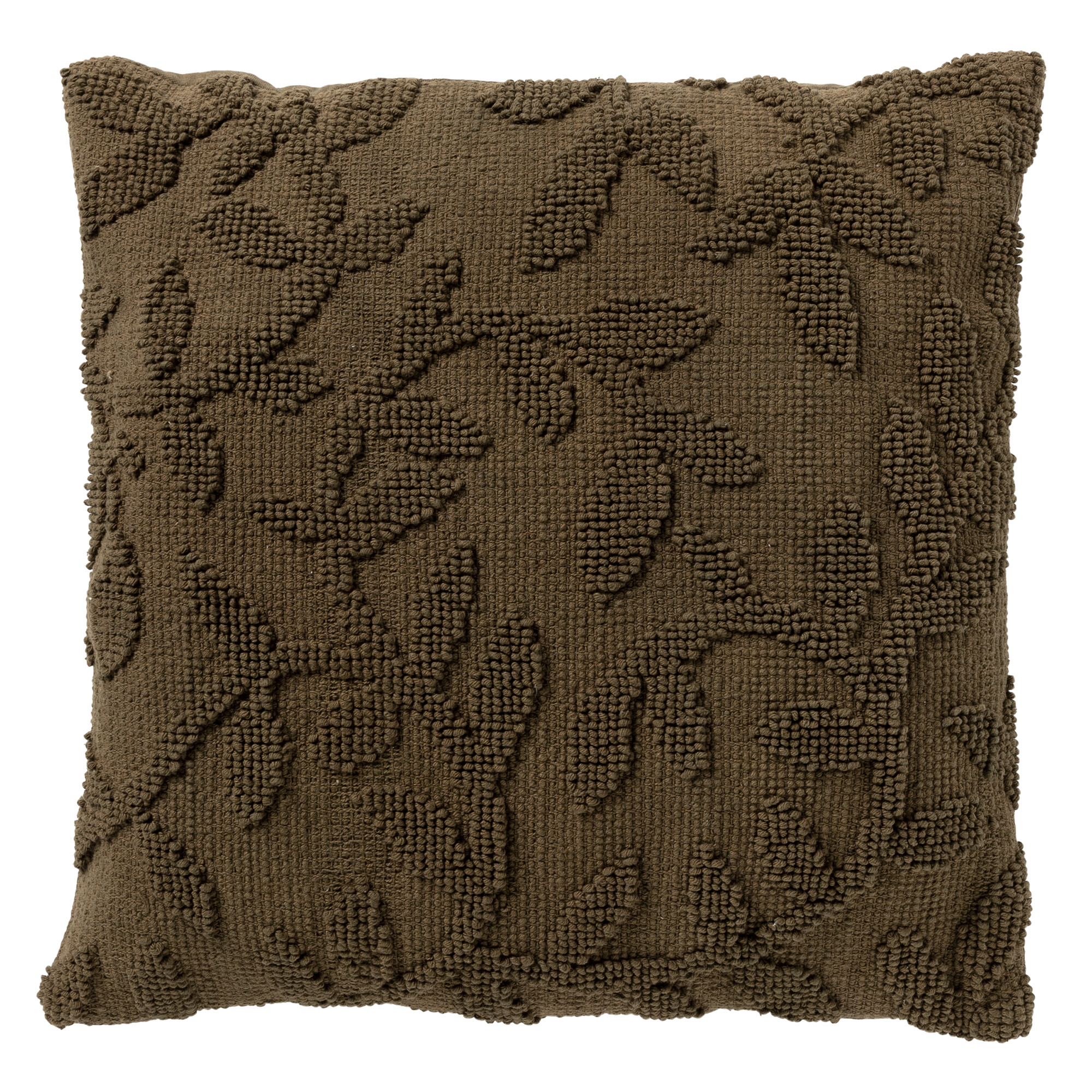 HOJA - Coussin 45x45 cm Military Olive - vert