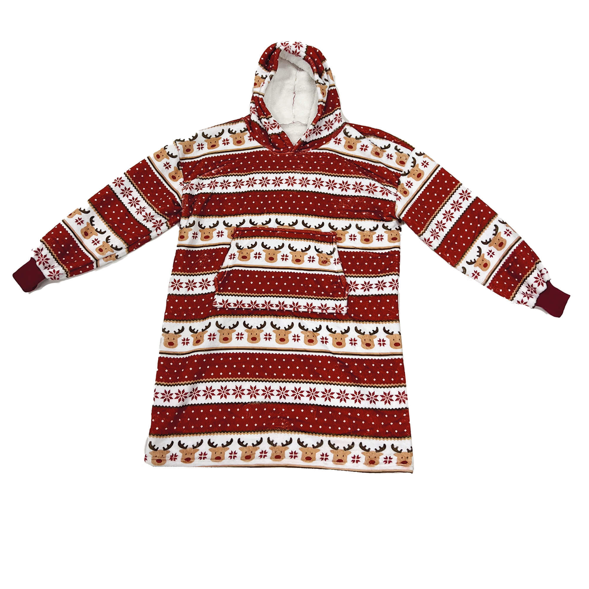 ROWEN - Hoodie 70x110 cm Biking Red - rot