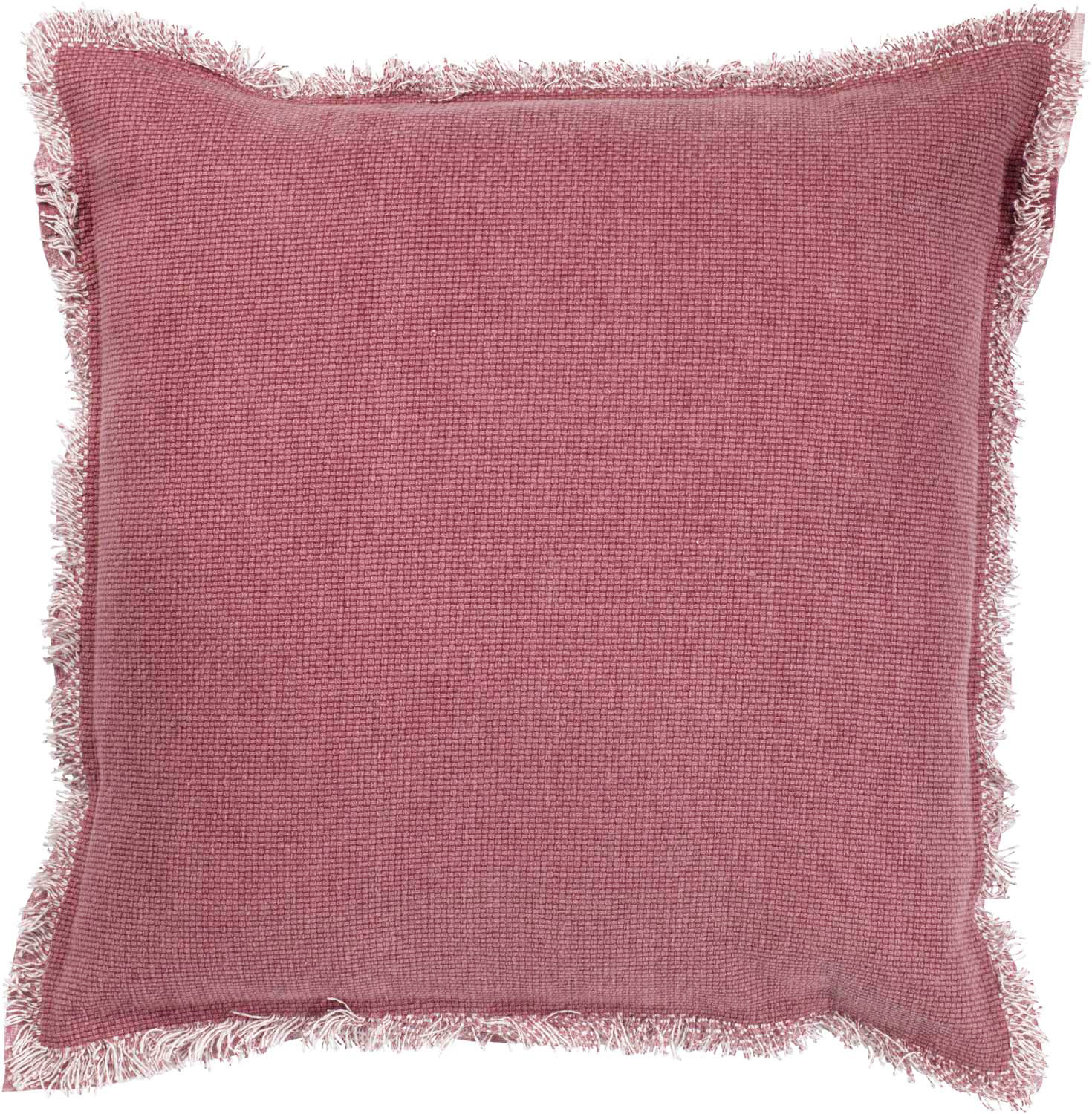 Cushion Burto 45x45 cm | Washed cotton | Prune