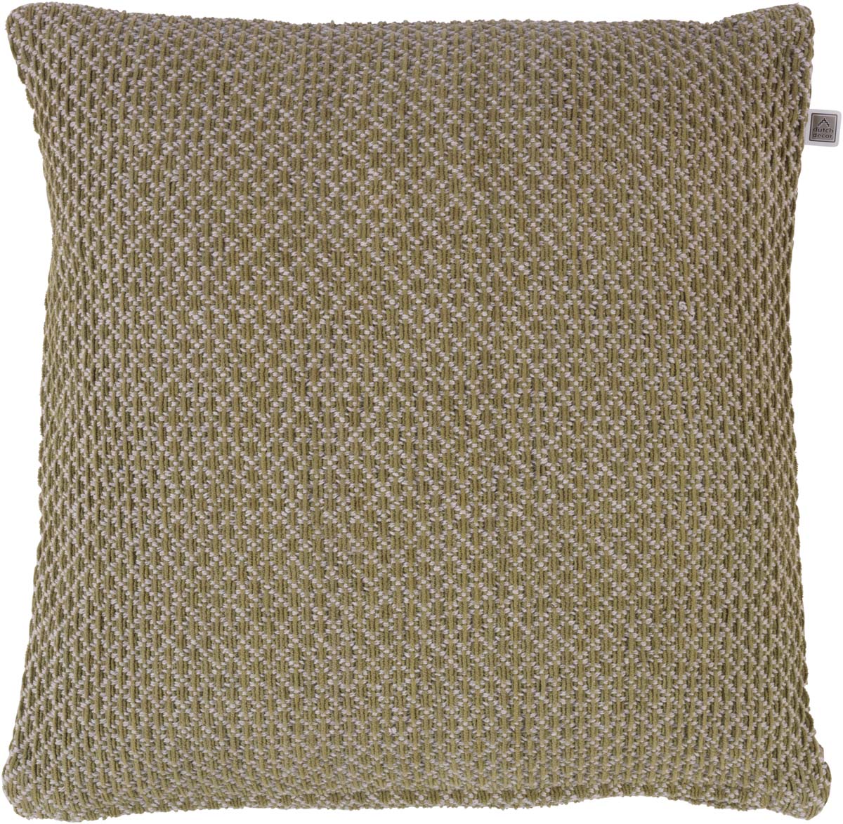KNOPPA - Sierkussen olijf 45x45 cm - groen