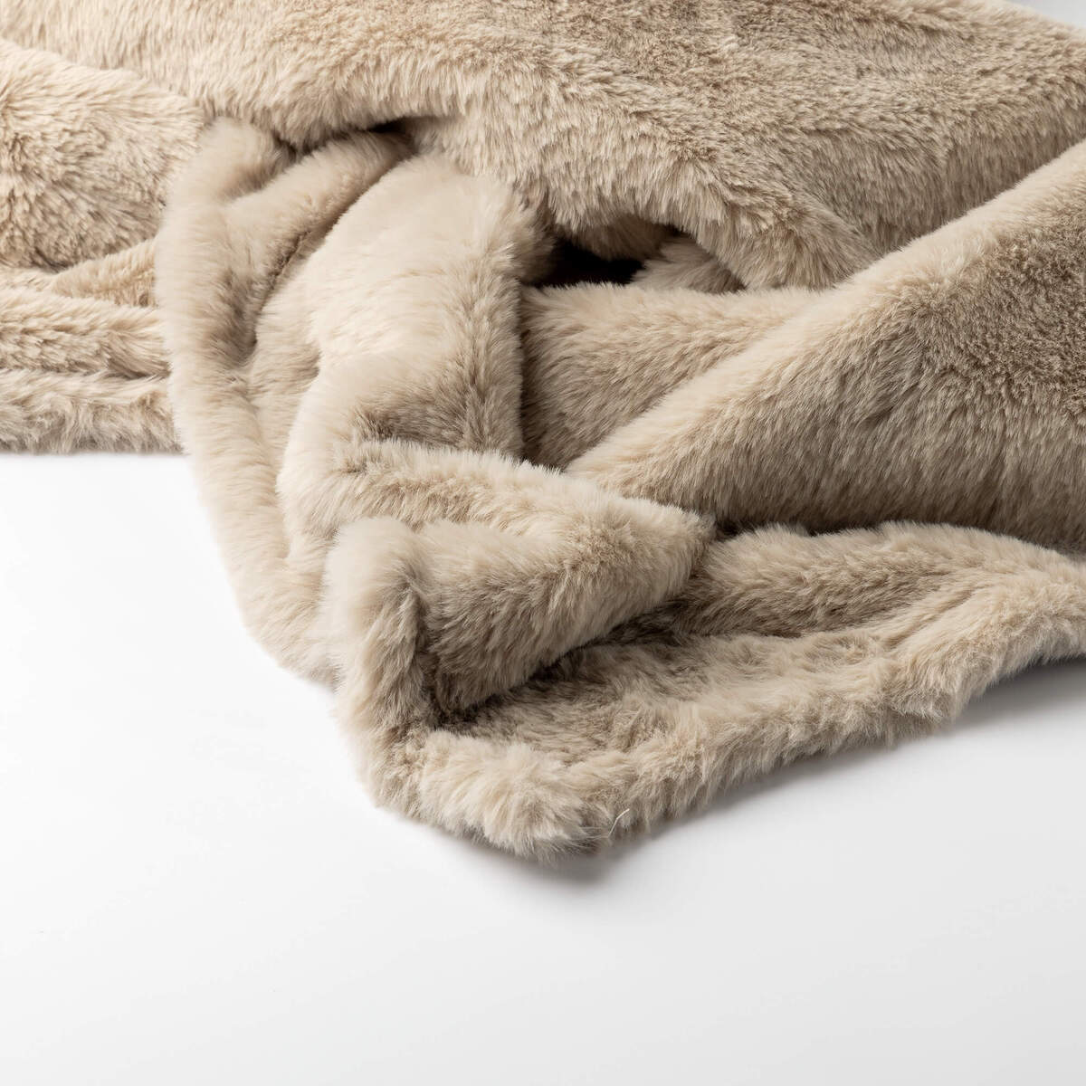 LIZE - Plaid 140x180 cm - Pumice Stone - Beige