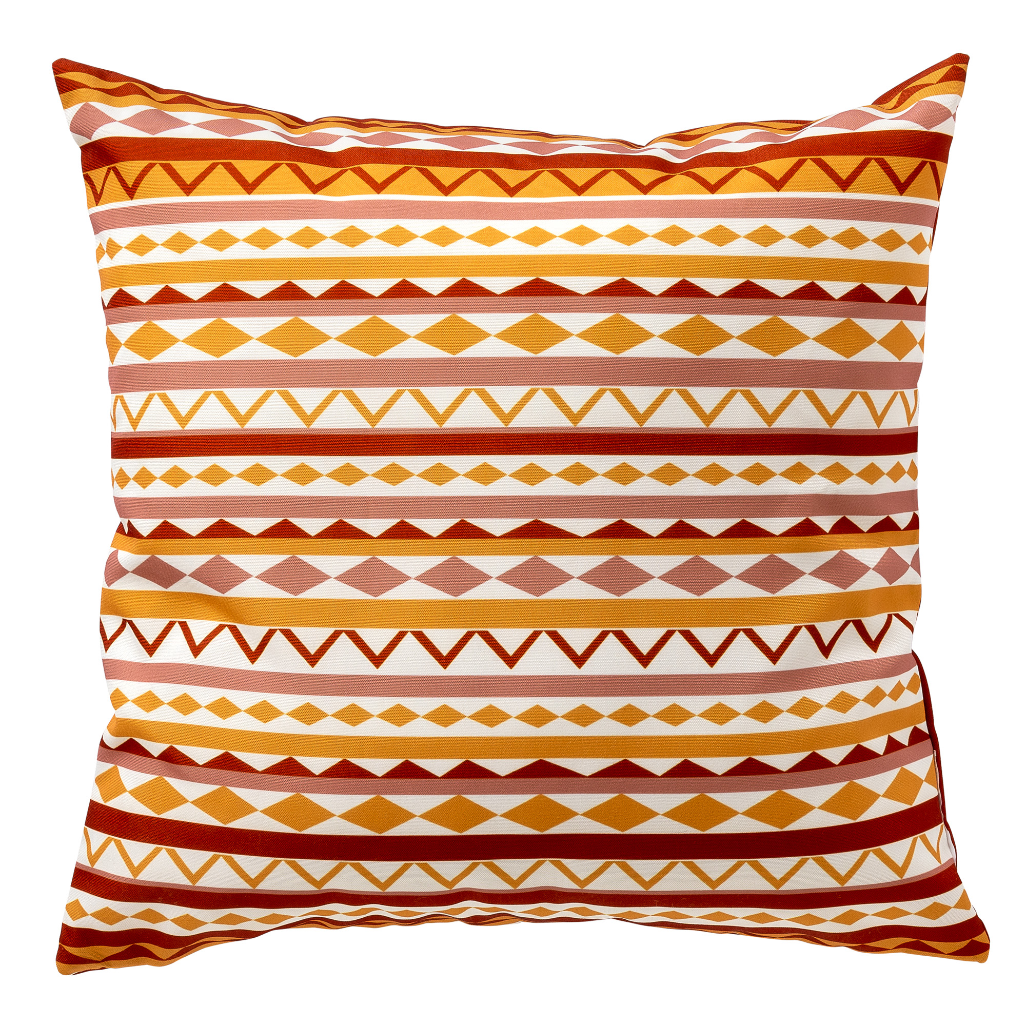 MAURO - Outdoor Sierkussen 45x45 cm - waterafstotend en uv-bestendig - Potters Clay - oranje