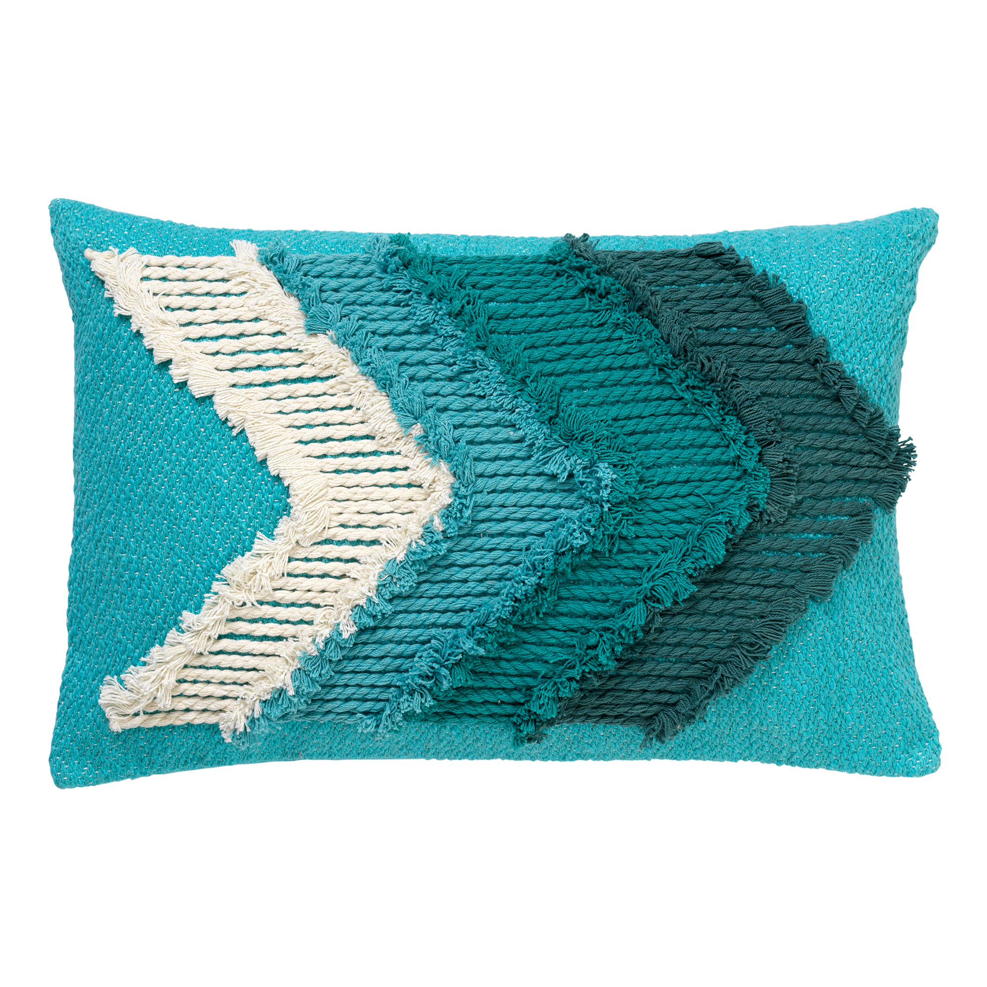 ARROW - Cushion 40x60 cm Aquarelle - blue 