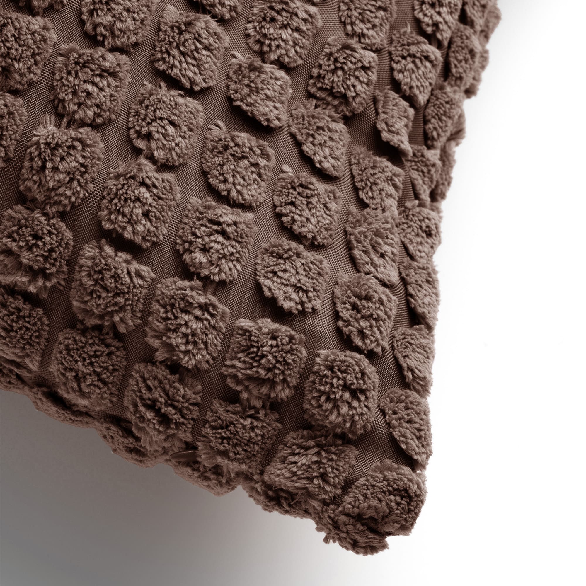 ROME - Coussin 45x45 cm - Chocolate Martini - marron